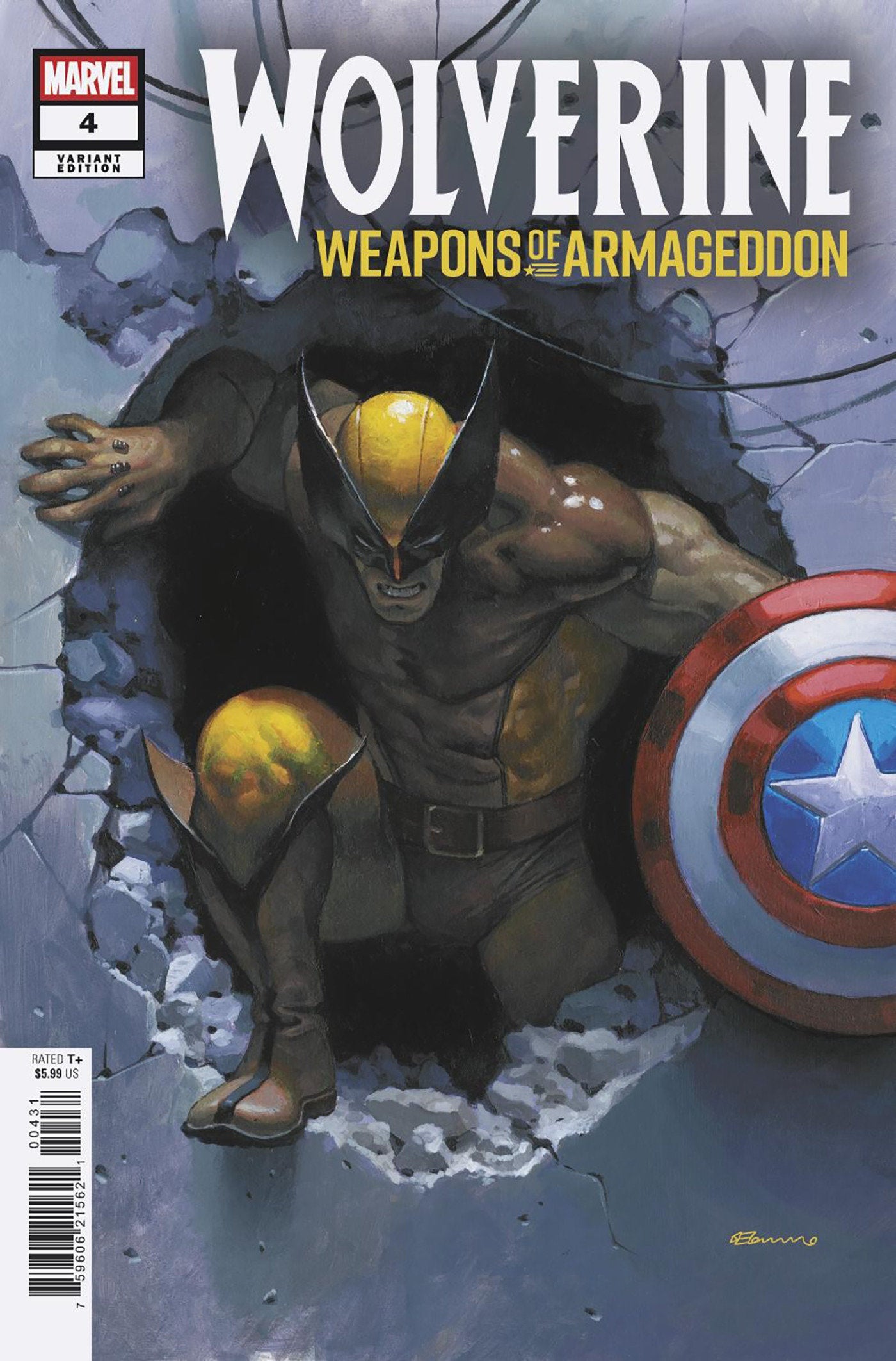Wolverine: Weapons Of Armageddon #4 Fabrizio De Tommaso Variant | Odin's Place