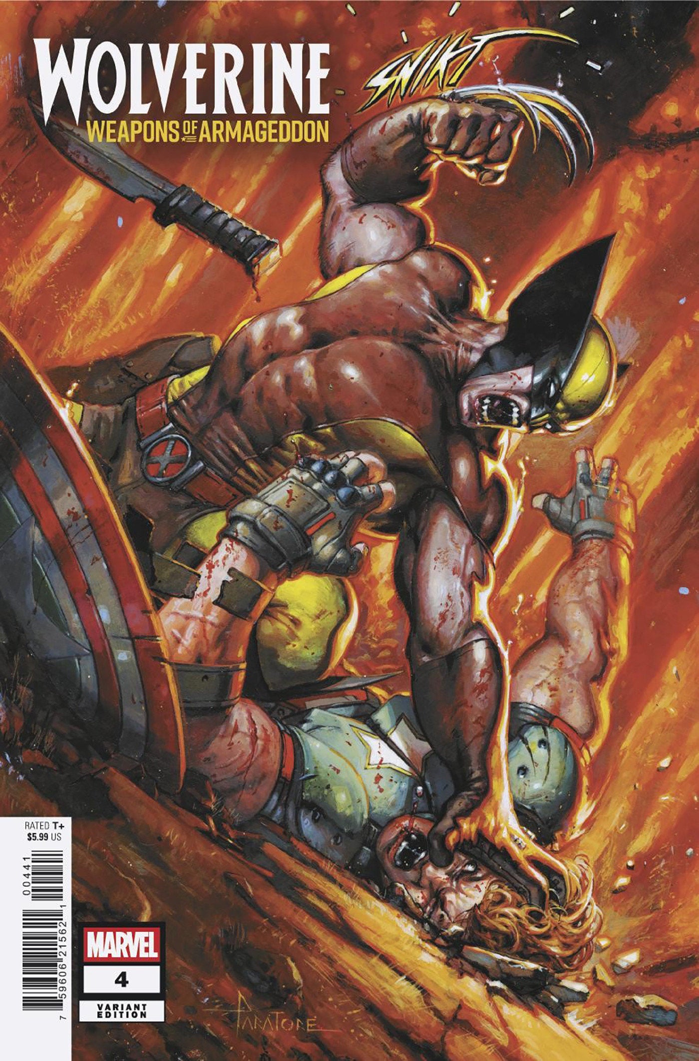 Wolverine: Weapons Of Armageddon #4 Davide Paratore Variant | Odin's Place
