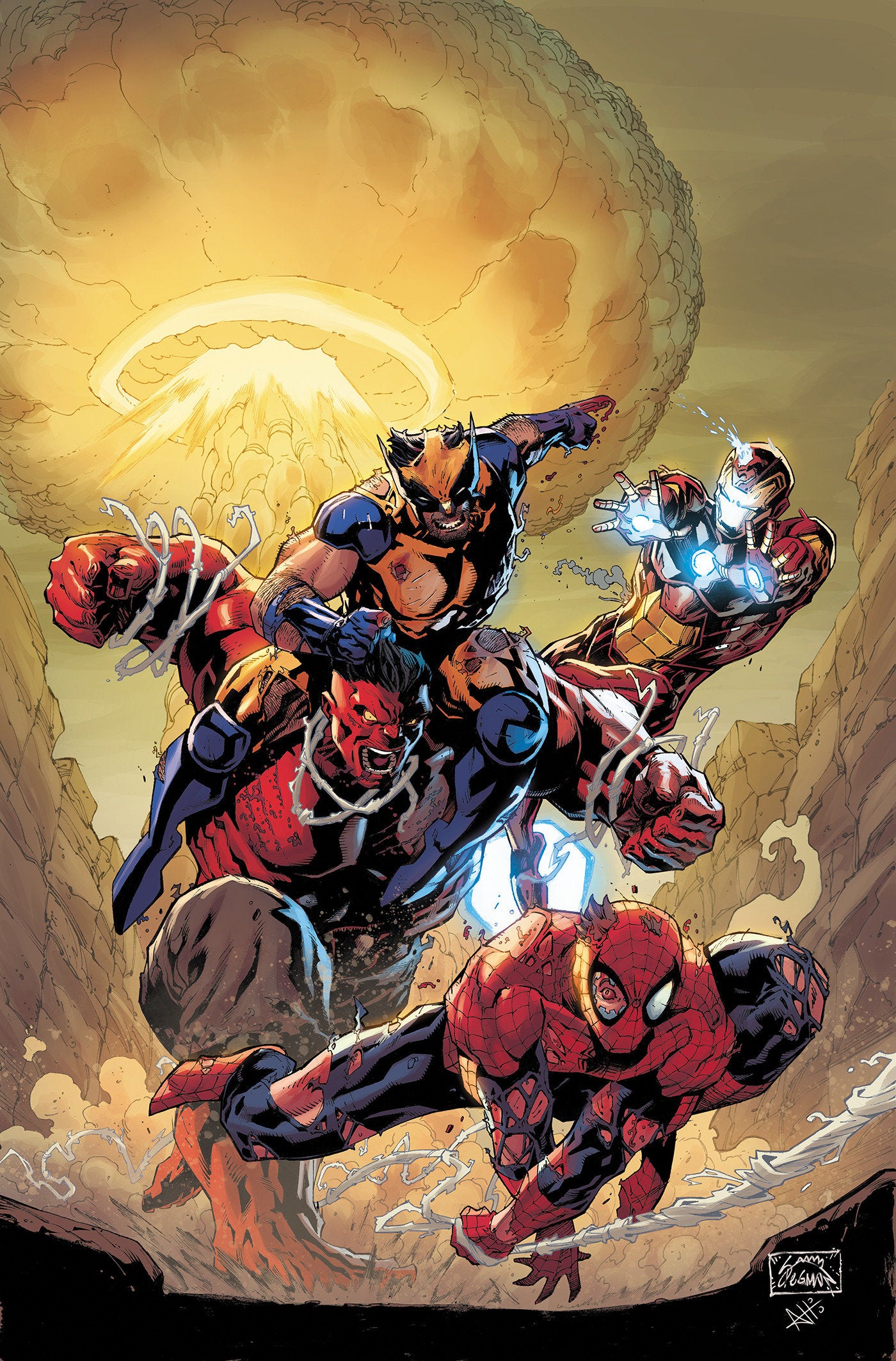 Avengers: Armageddon #1 Ryan Stegman Ratio Virgin 2nd Printing Variant | Odin's Place