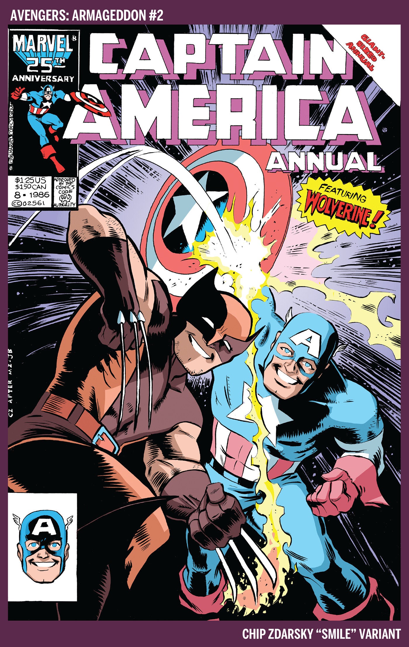 Avengers: Armageddon #2 Chip Zdarsky Smile Variant | Odin's Place