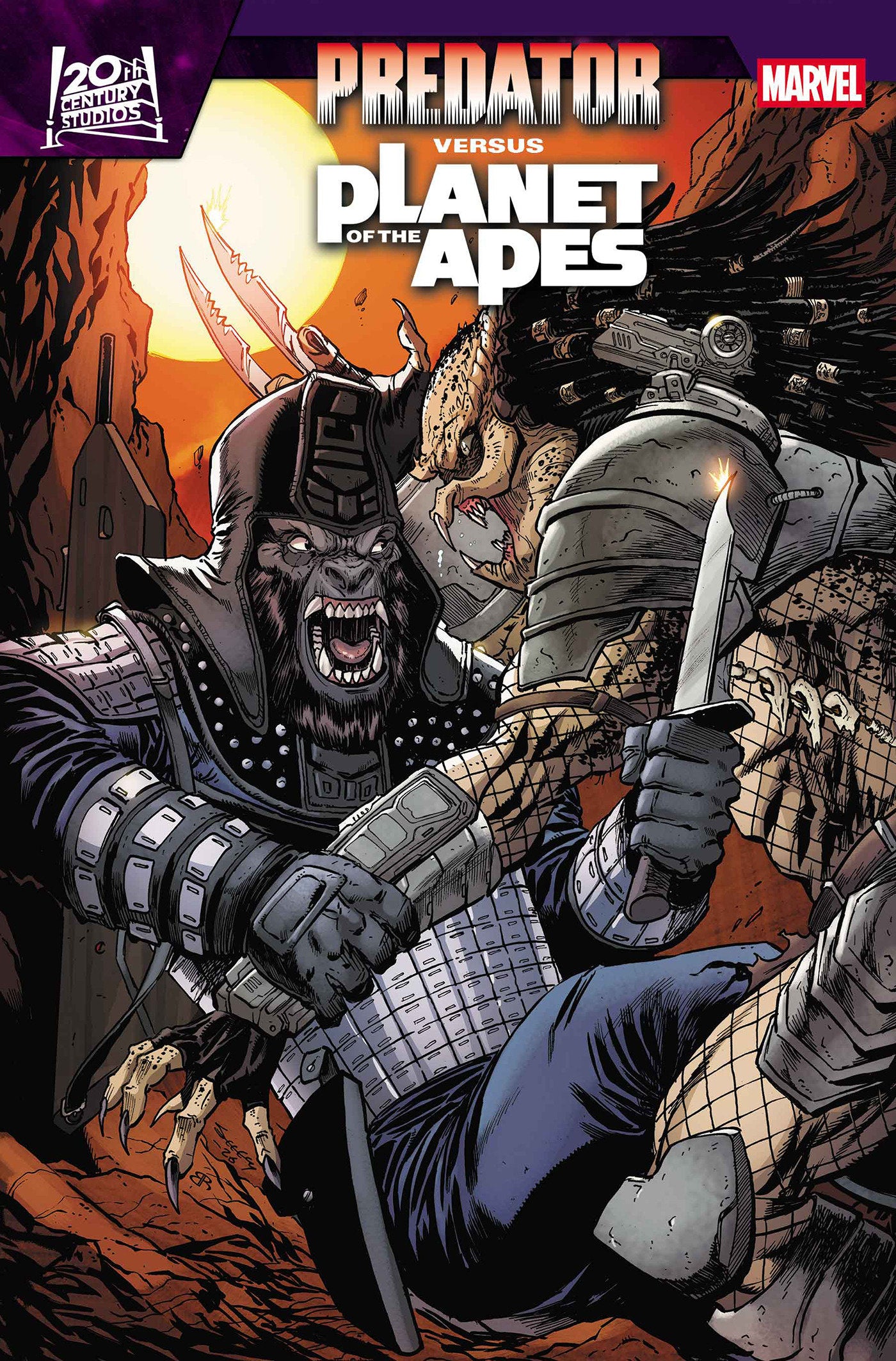 Predator vs. The Planet Of The Apes #1 Tim Seeley Variant | Odin's Place