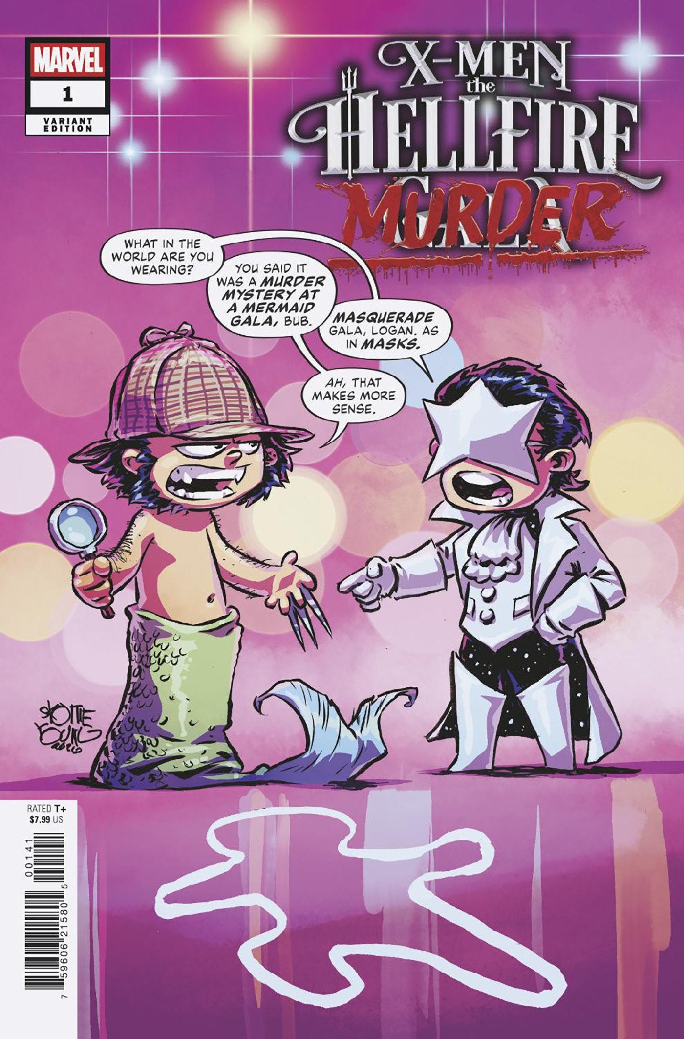 X-Men: The Hellfire Murder #1 Skottie Young Variant | Odin's Place