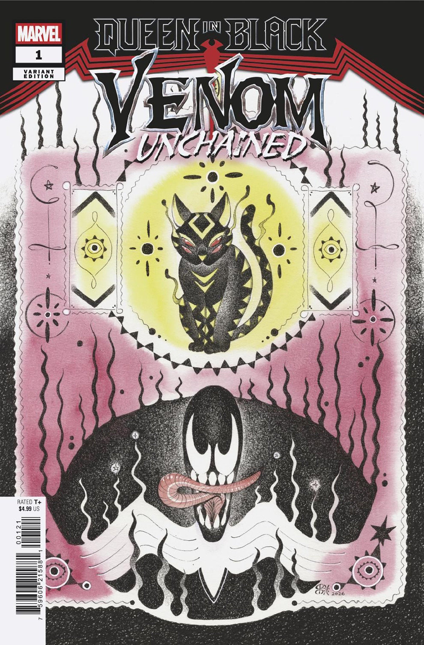 Queen In Black: Venom Unchained #1 Peach Momoko Variant [Qib] | Odin's Place