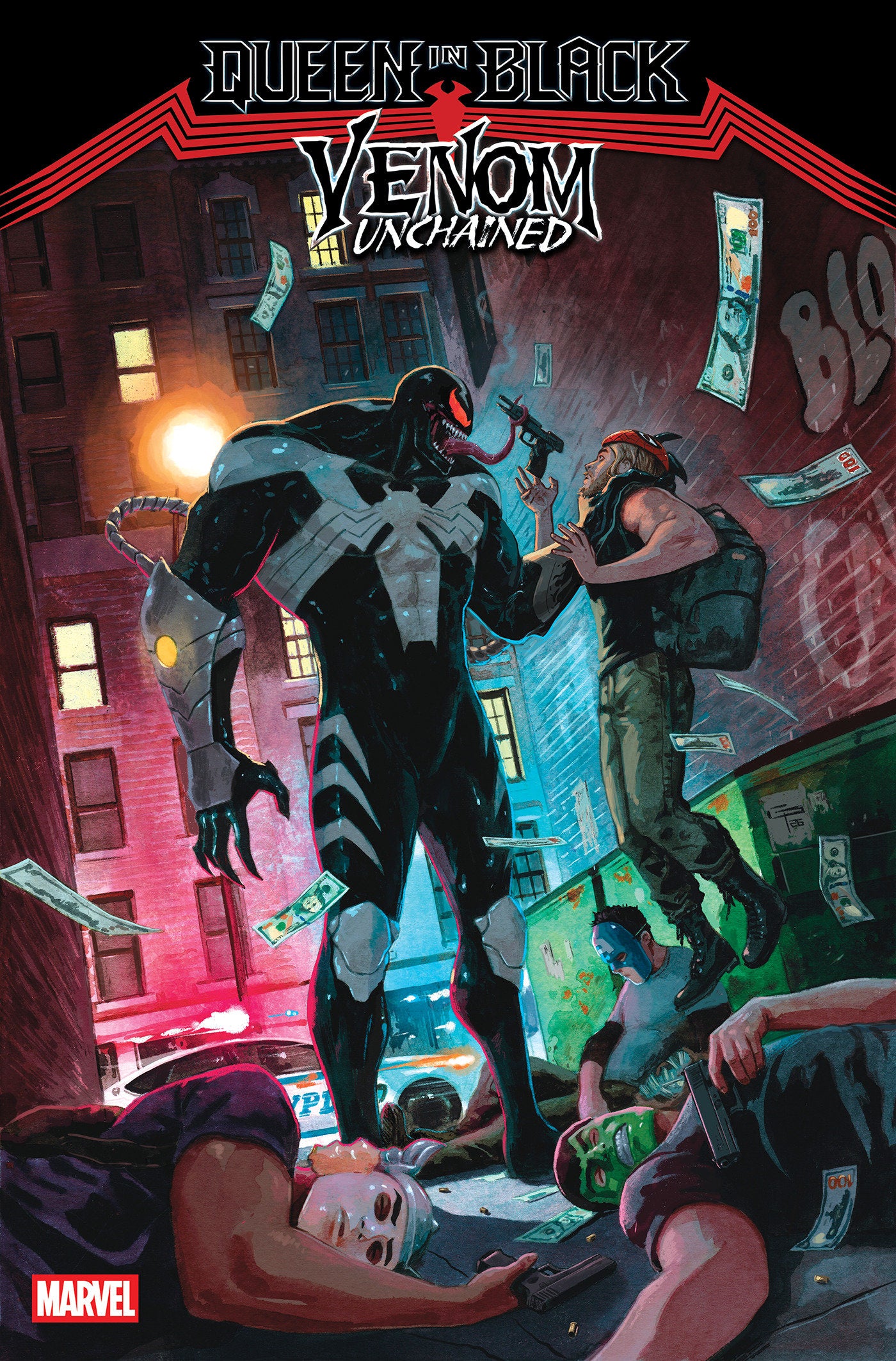 Queen In Black: Venom Unchained #2 German Peralta Variant [Qib] | Odin's Place