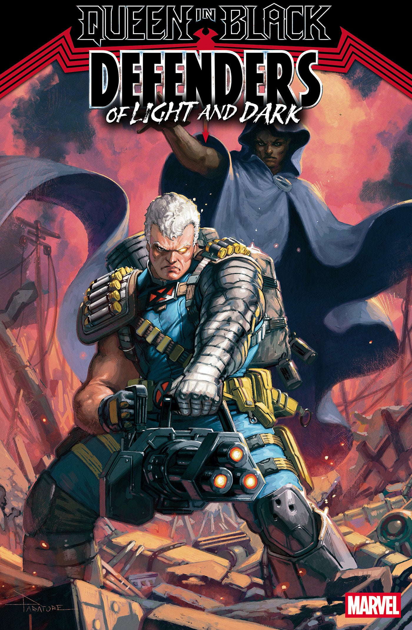 Queen In Black: Defenders Of Light And Dark #1 Davide Paratore Variant [Qib] | Odin's Place