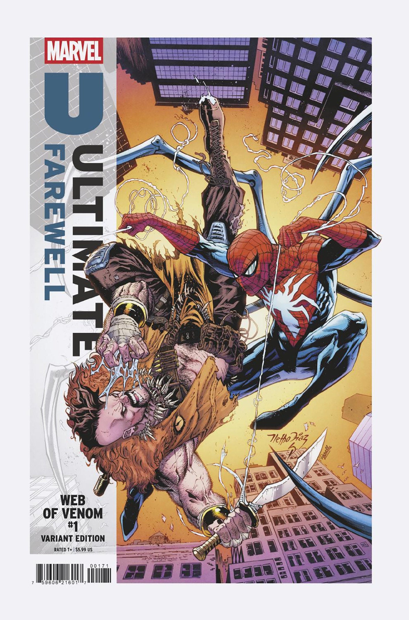 Web Of Venom #1 Netho Diaz Ultimate Farewell Variant | Odin's Place
