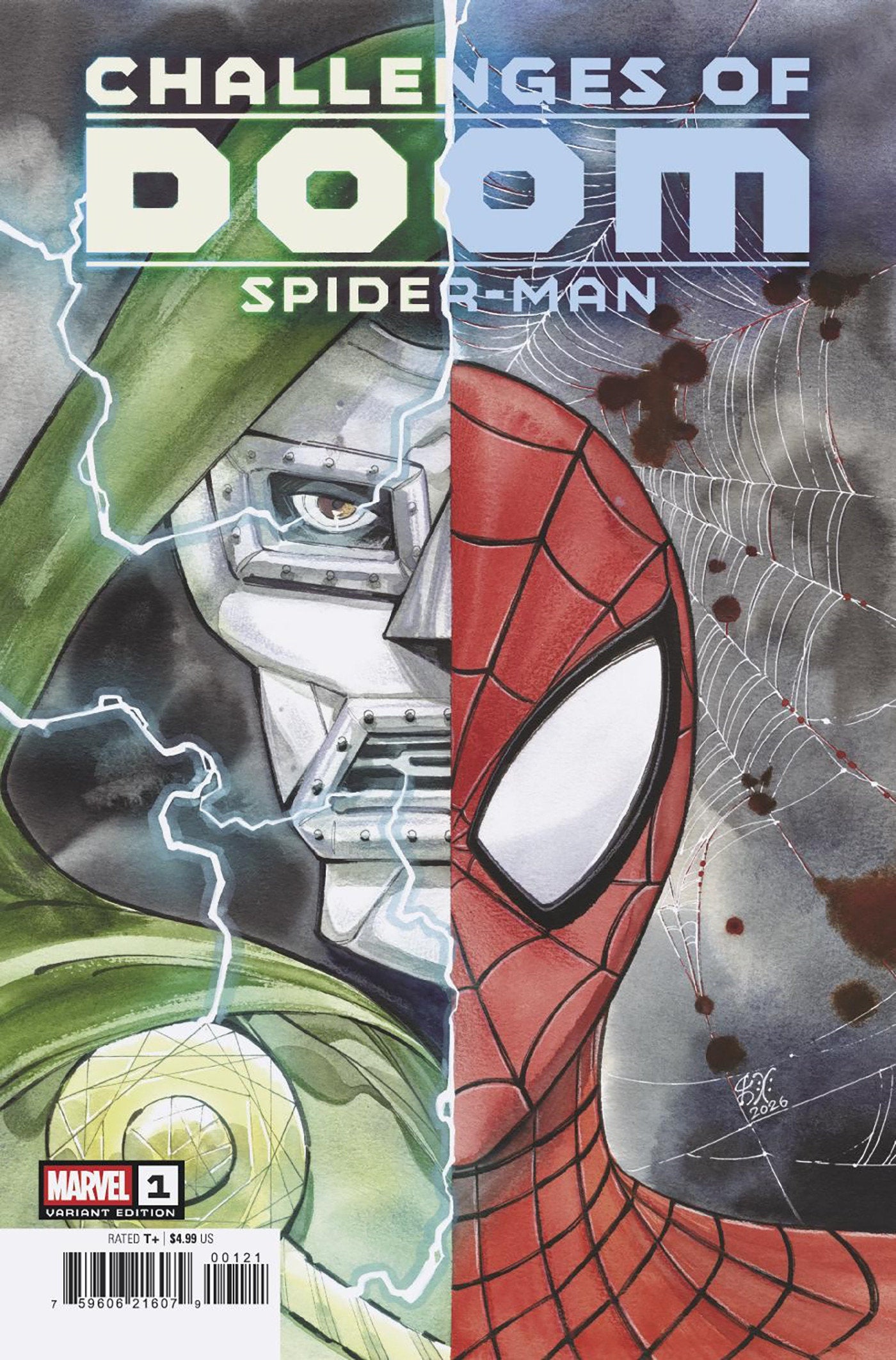 Challenges Of Doom: Spider-Man #1 Peach Momoko Variant | Odin's Place