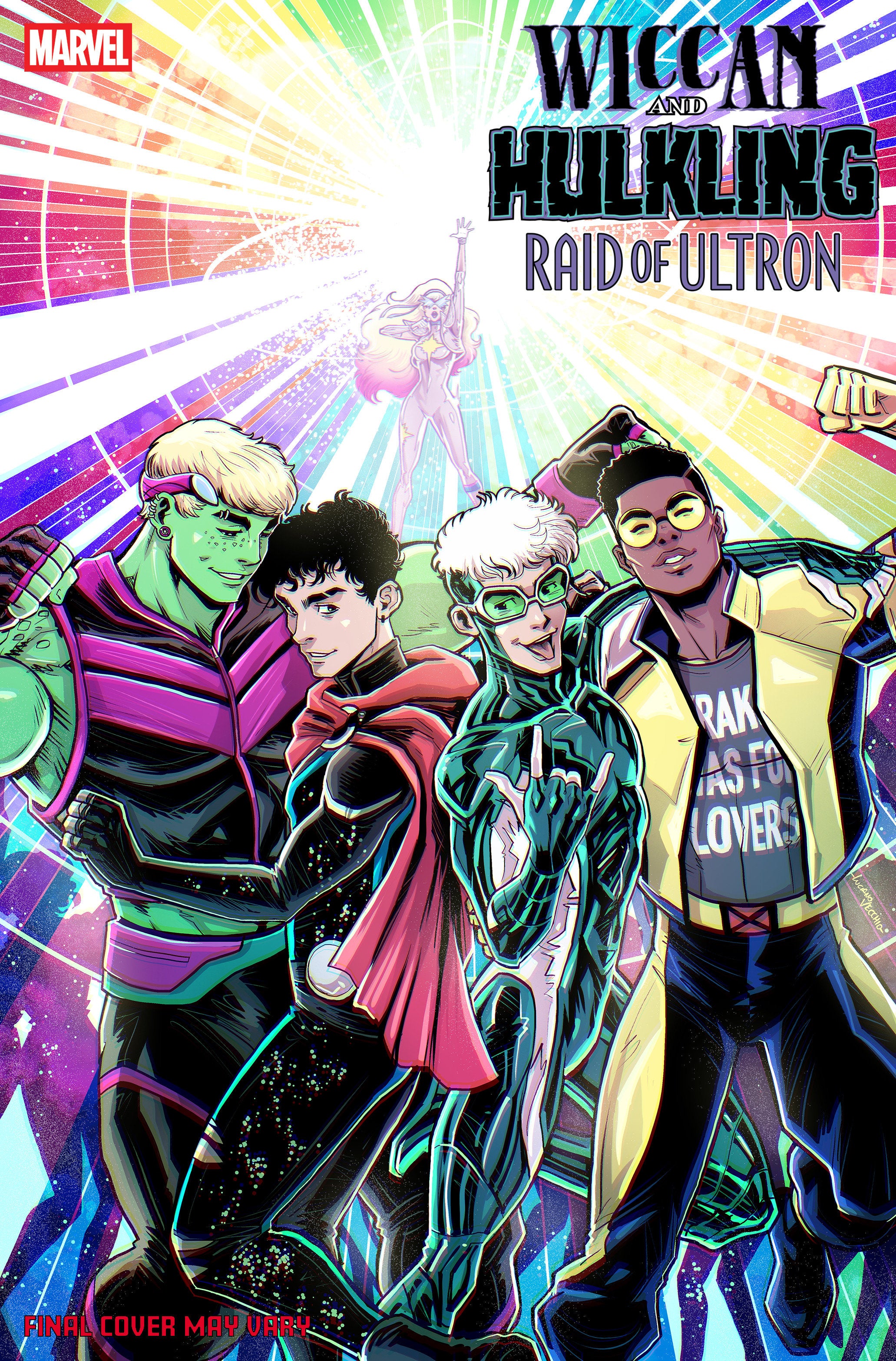 Wiccan & Hulkling: Raid Of Ultron #1 Luciano Vecchio Variant | Odin's Place