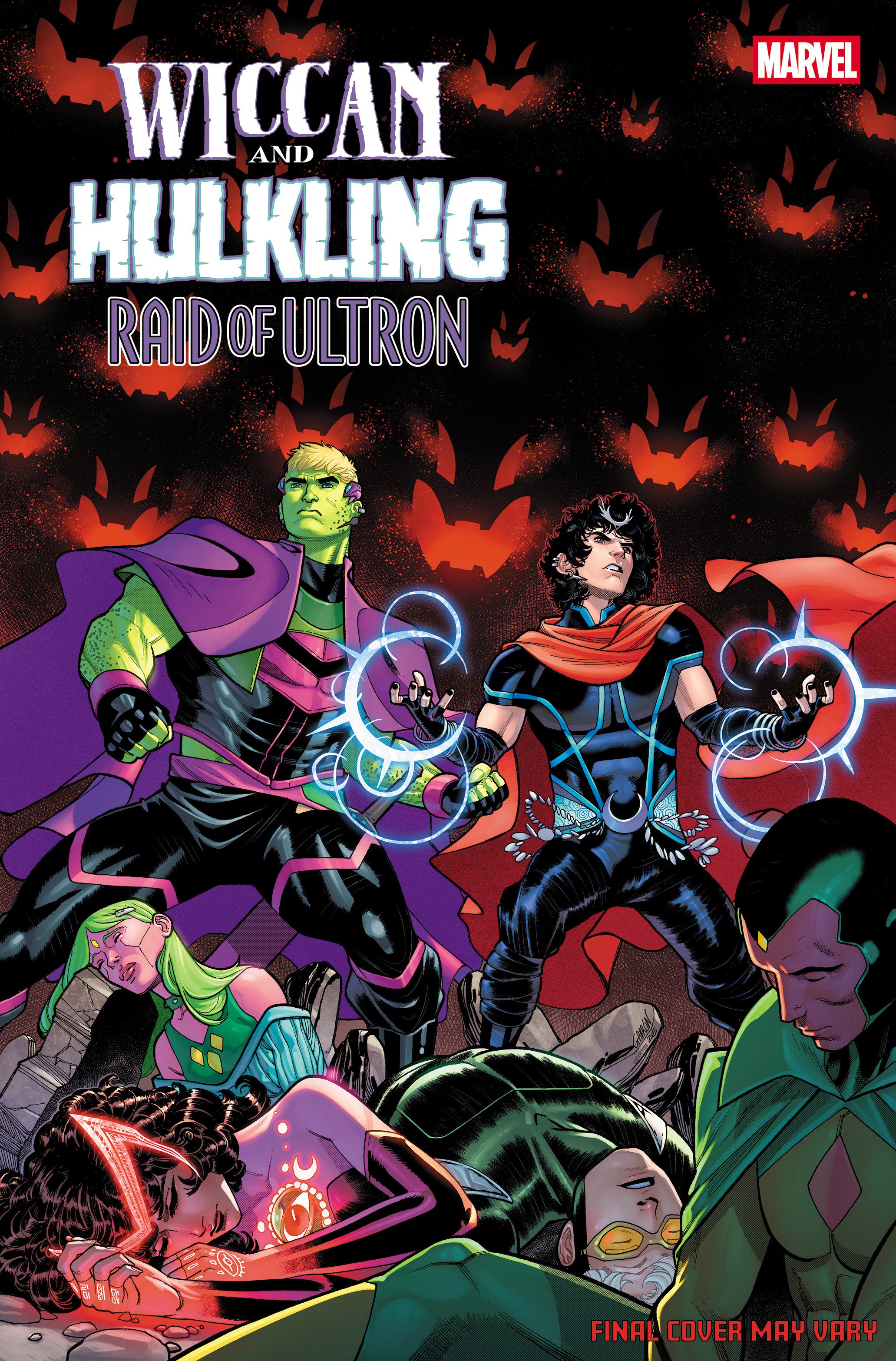 Wiccan & Hulkling: Raid Of Ultron #1 Javier Garron Variant | Odin's Place