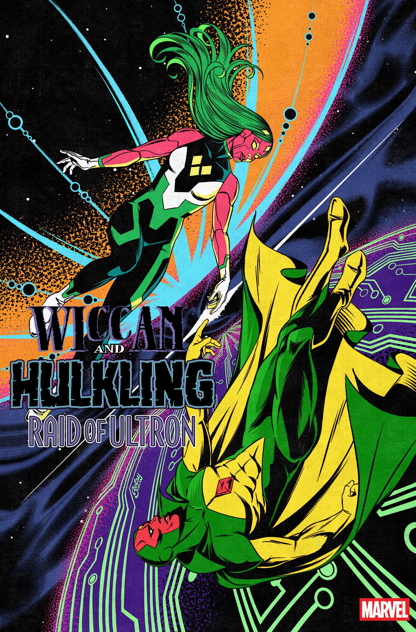Wiccan & Hulkling: Raid Of Ultron #1 Betsy Cola Variant | Odin's Place