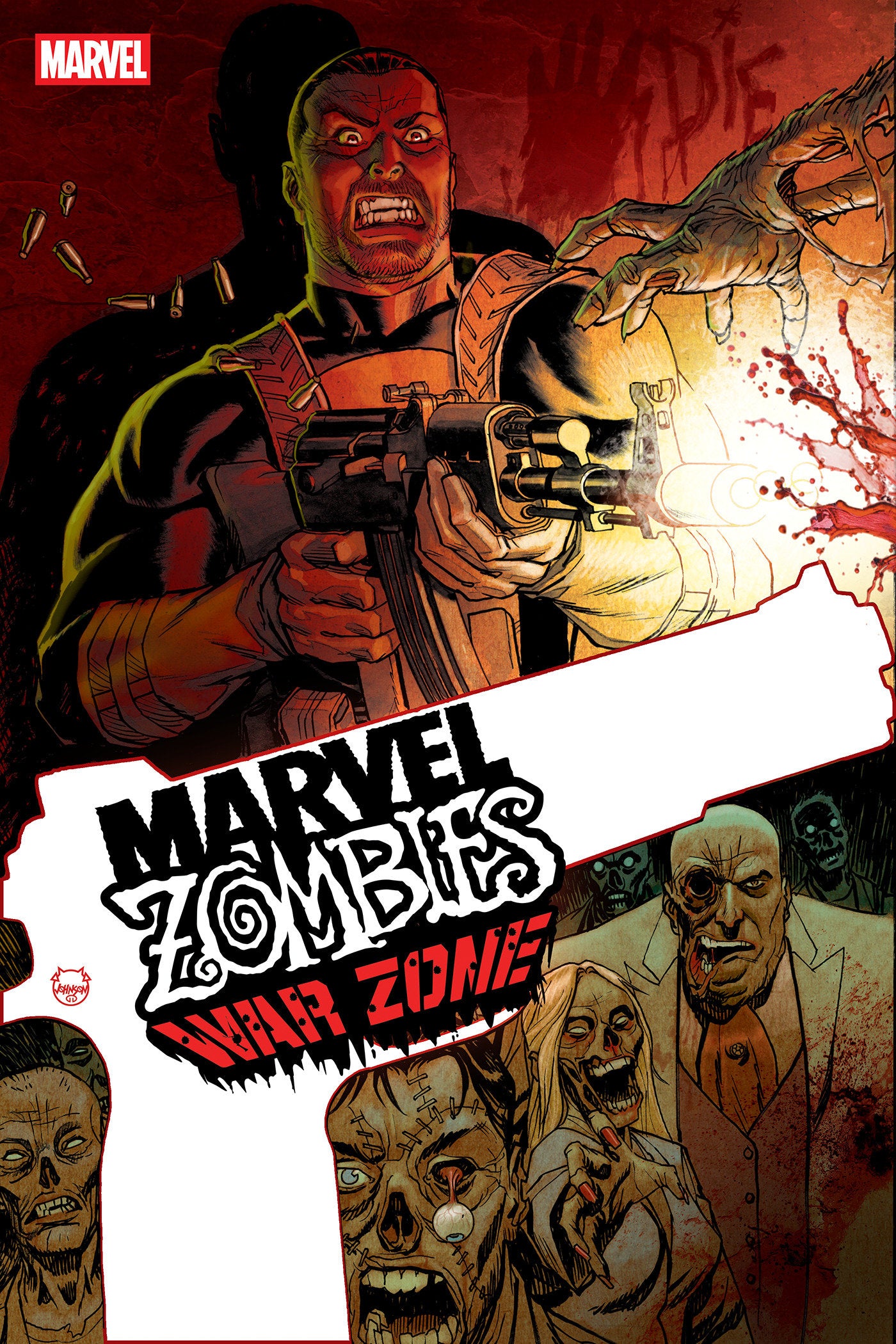 Marvel Zombies: War Zone #1 Dave Johnson Variant | Odin's Place