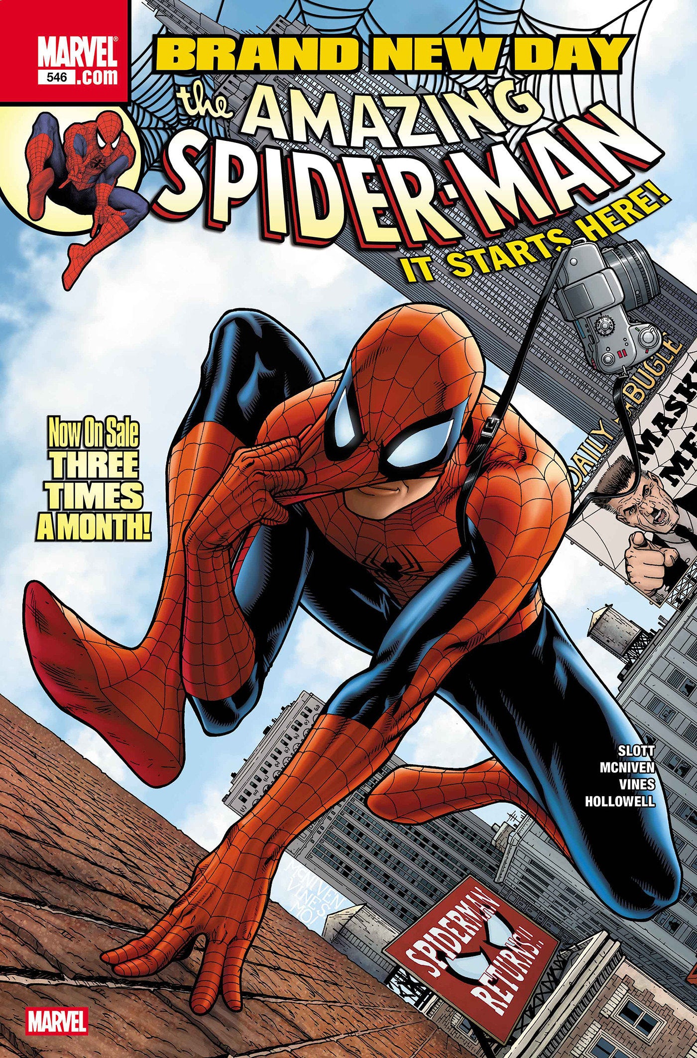 Amazing Spider-Man #546 Facsimile Edition Foil Variant | Odin's Place