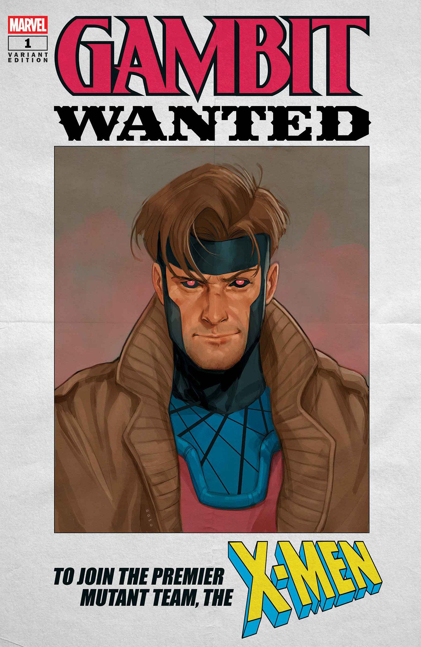 Gambit: Wanted #1 Phil Noto Wanted Variant A | Odin's Place