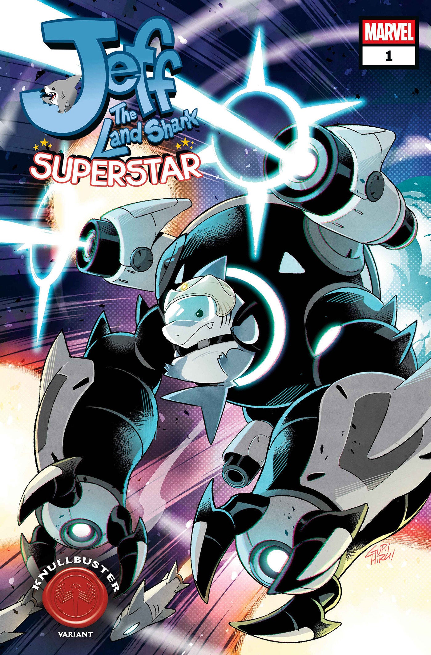 Jeff The Land Shark: Superstar #1 Gurihiru Knullbuster Variant | Odin's Place