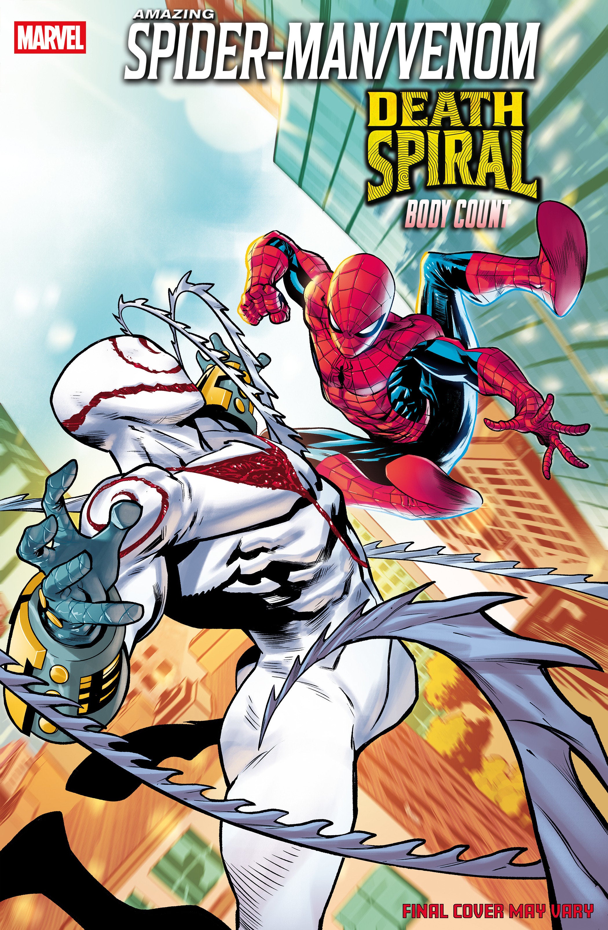 Amazing Spider-Man/Venom: Death Spiral   Body Count #1 Francesco Manna Variant [Ds] | Odin's Place