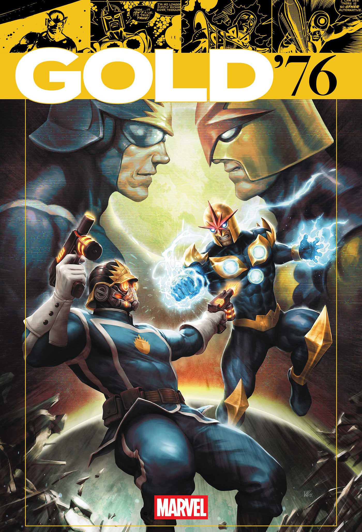 Marvel Gold '76 #1 Kendrick Lim Variant | Odin's Place
