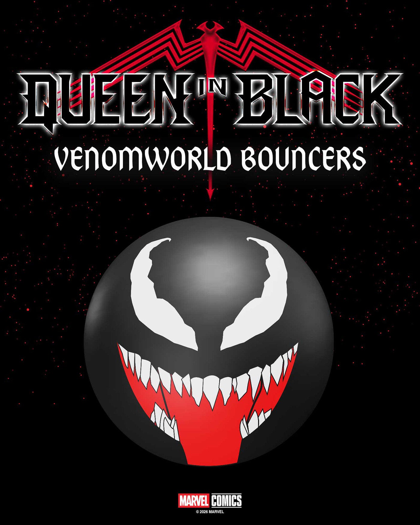 Queen In Black #1 Venomworld Bouncers [Bundles Of 5] | Odin's Place