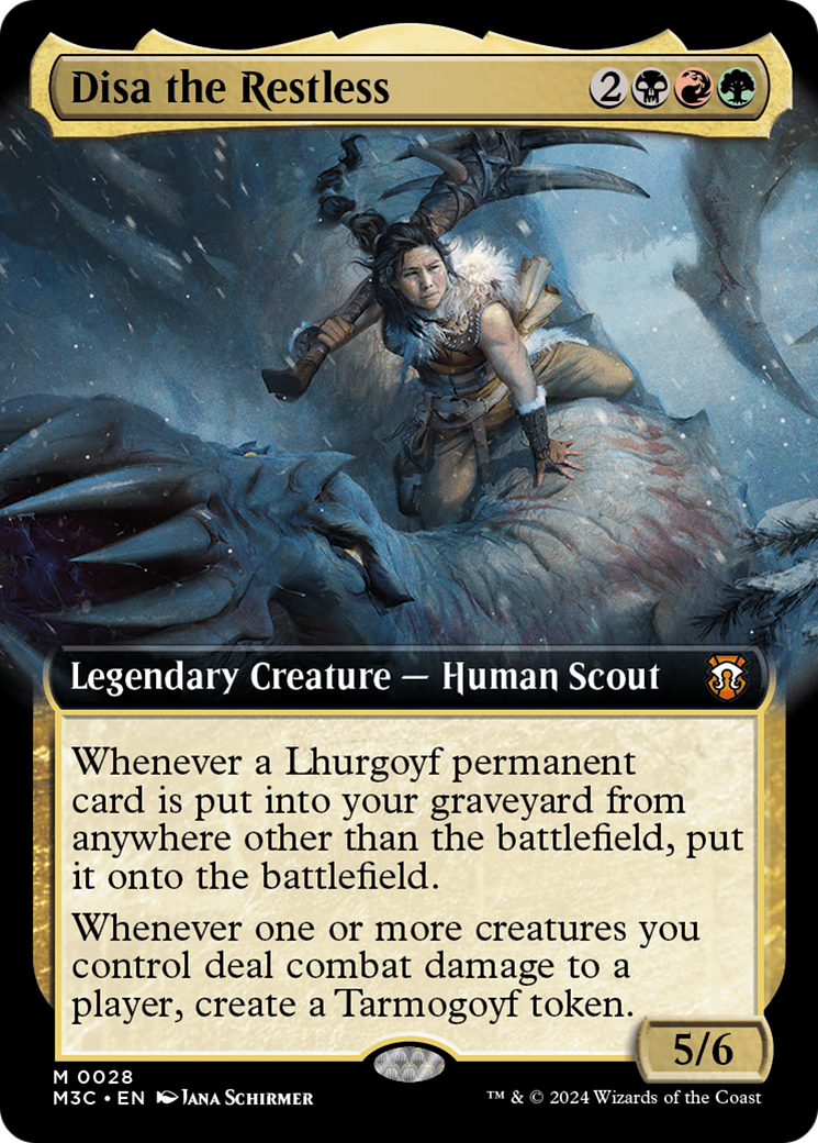 Disa the Restless (Extended Art) [Modern Horizons 3 Commander] | Odin's Place