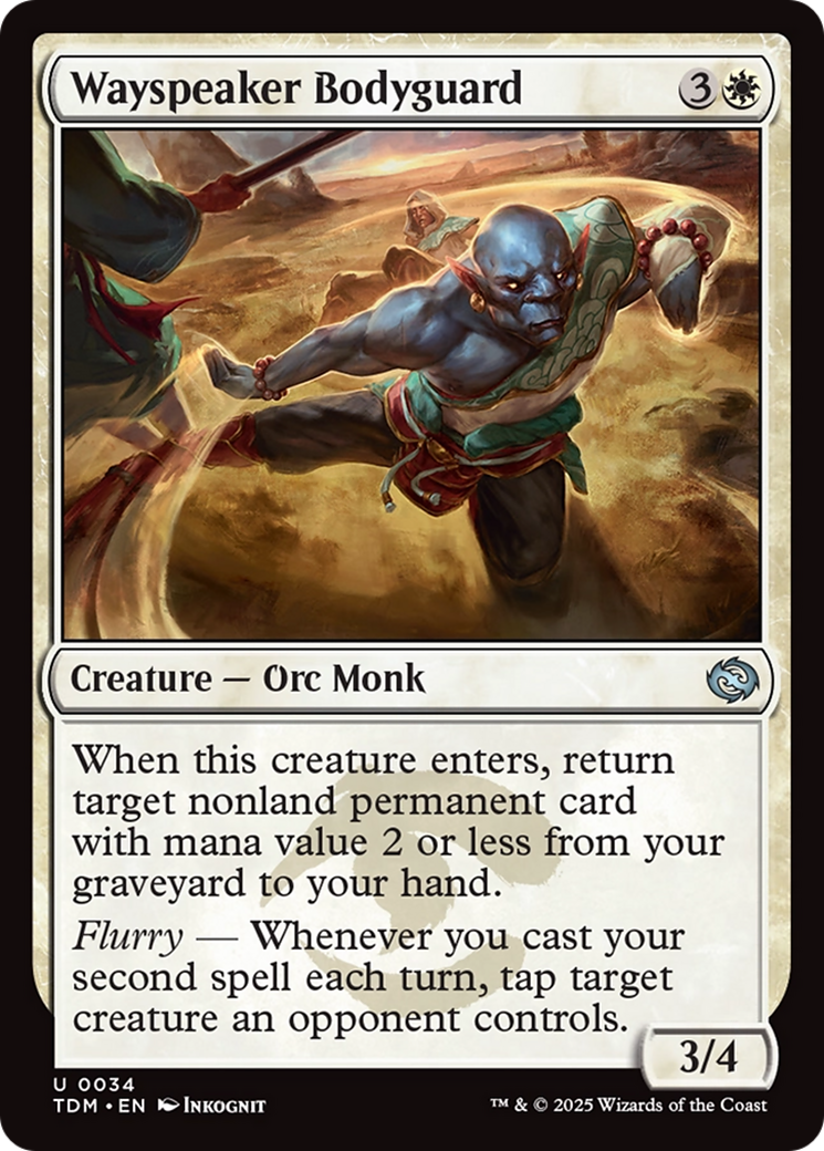 Wayspeaker Bodyguard [Tarkir: Dragonstorm] | Odin's Place