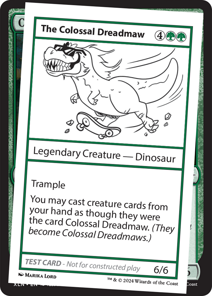 The Colossal Dreadmaw [Mystery Booster 2 Playtest Cards] | Odin's Place