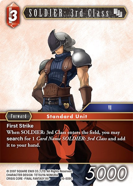 SOLDIER: 3rd Class [Opus X] | Odin's Place