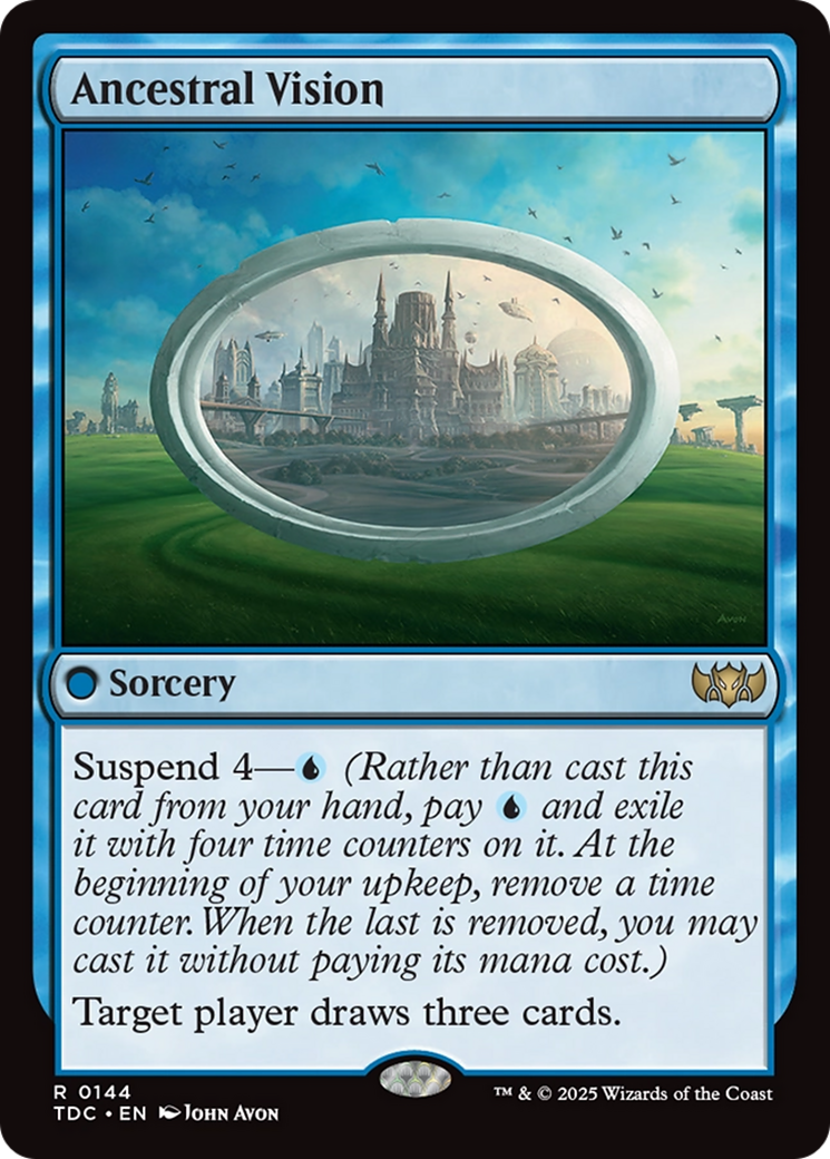 Ancestral Vision [Tarkir: Dragonstorm Commander] | Odin's Place
