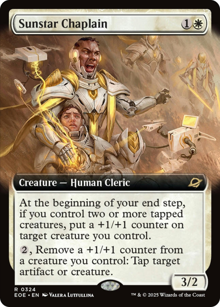 Sunstar Chaplain (Extended Art) [Edge of Eternities] | Odin's Place