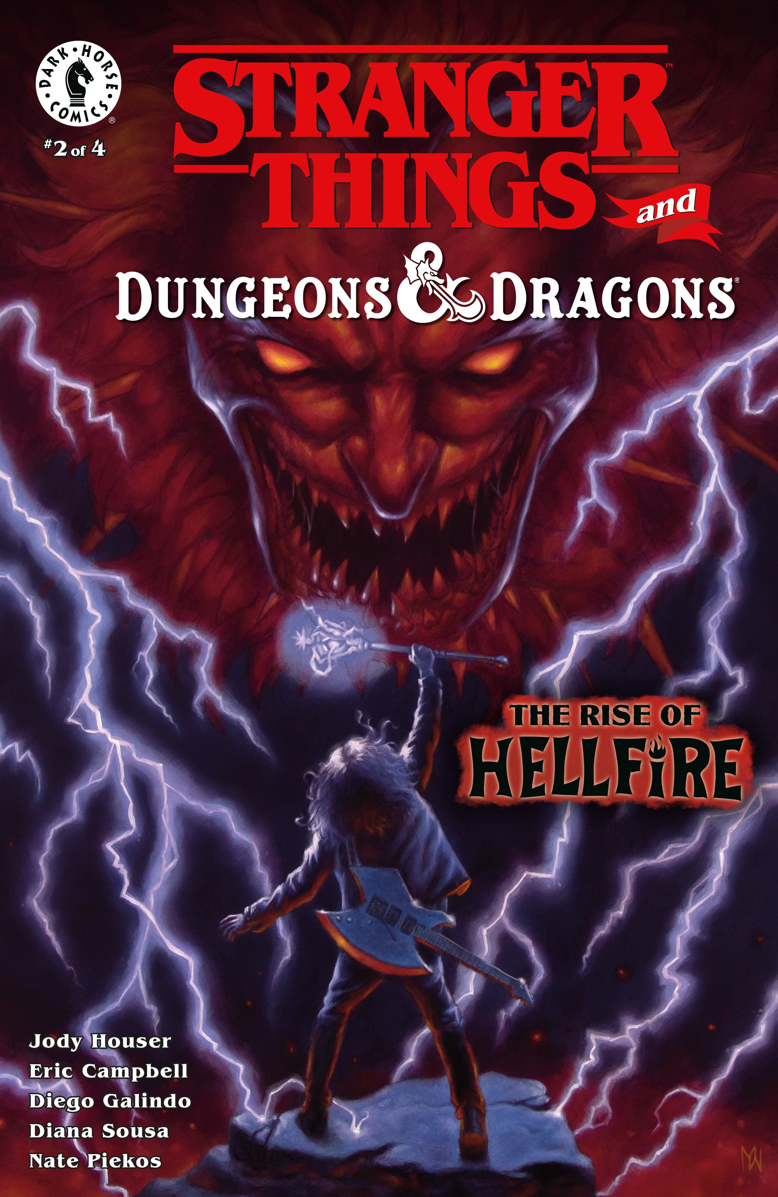 Stranger Things And Dungeons & Dragons: The Rise Of Hellfire #2 (Cover A) (Myles Wohl) | Odin's Place