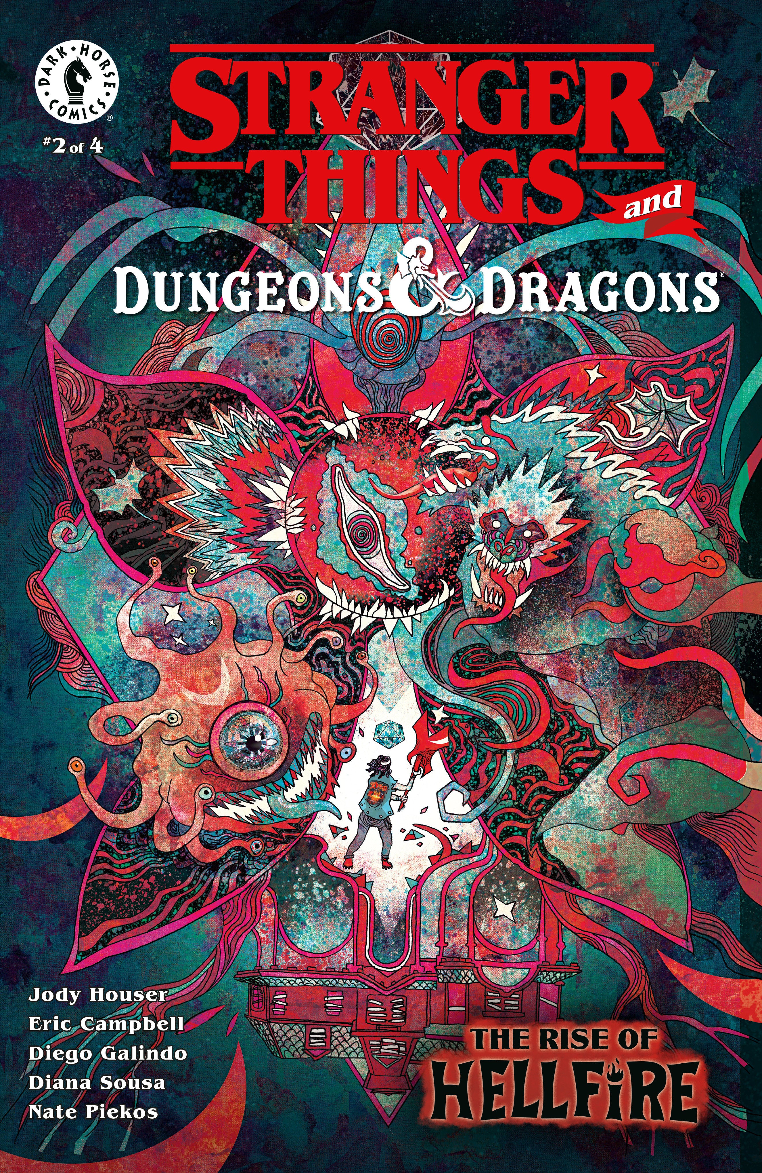 Stranger Things And Dungeons & Dragons: The Rise Of Hellfire #2 (Cover B) (Gax) | Odin's Place