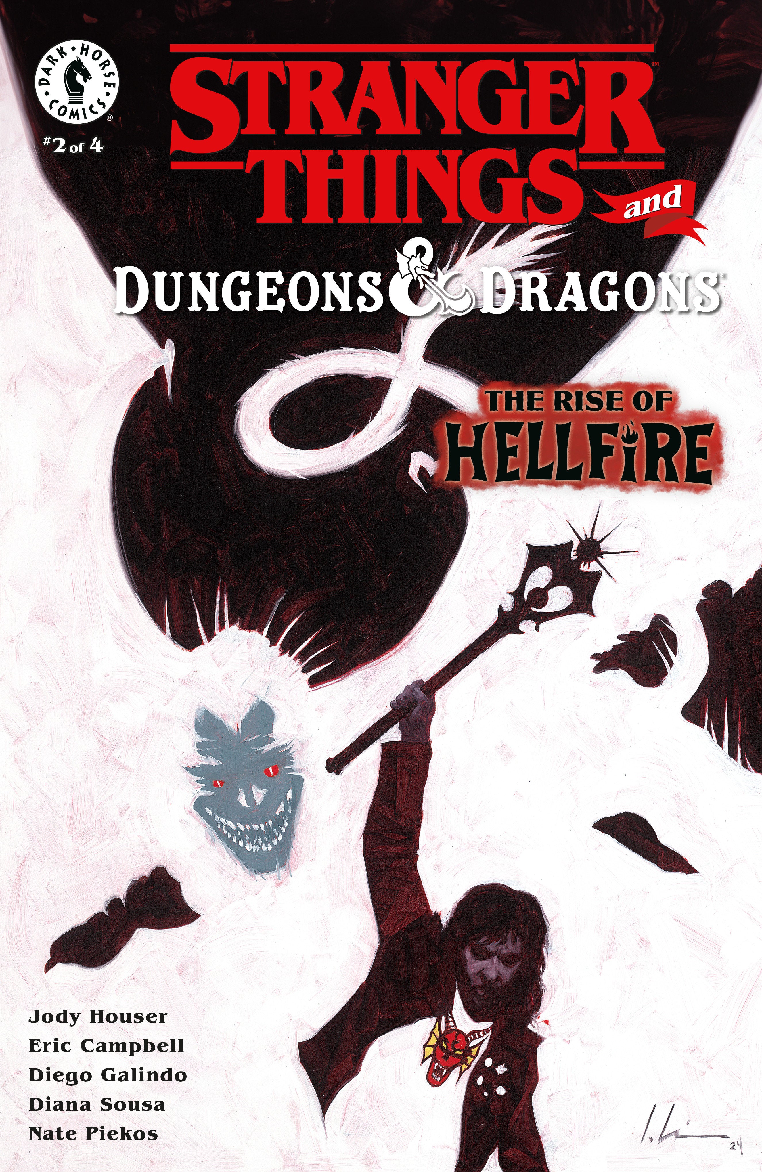 Stranger Things And Dungeons & Dragons: The Rise Of Hellfire #2 (Cover D) (Jeremy Wilson) | Odin's Place