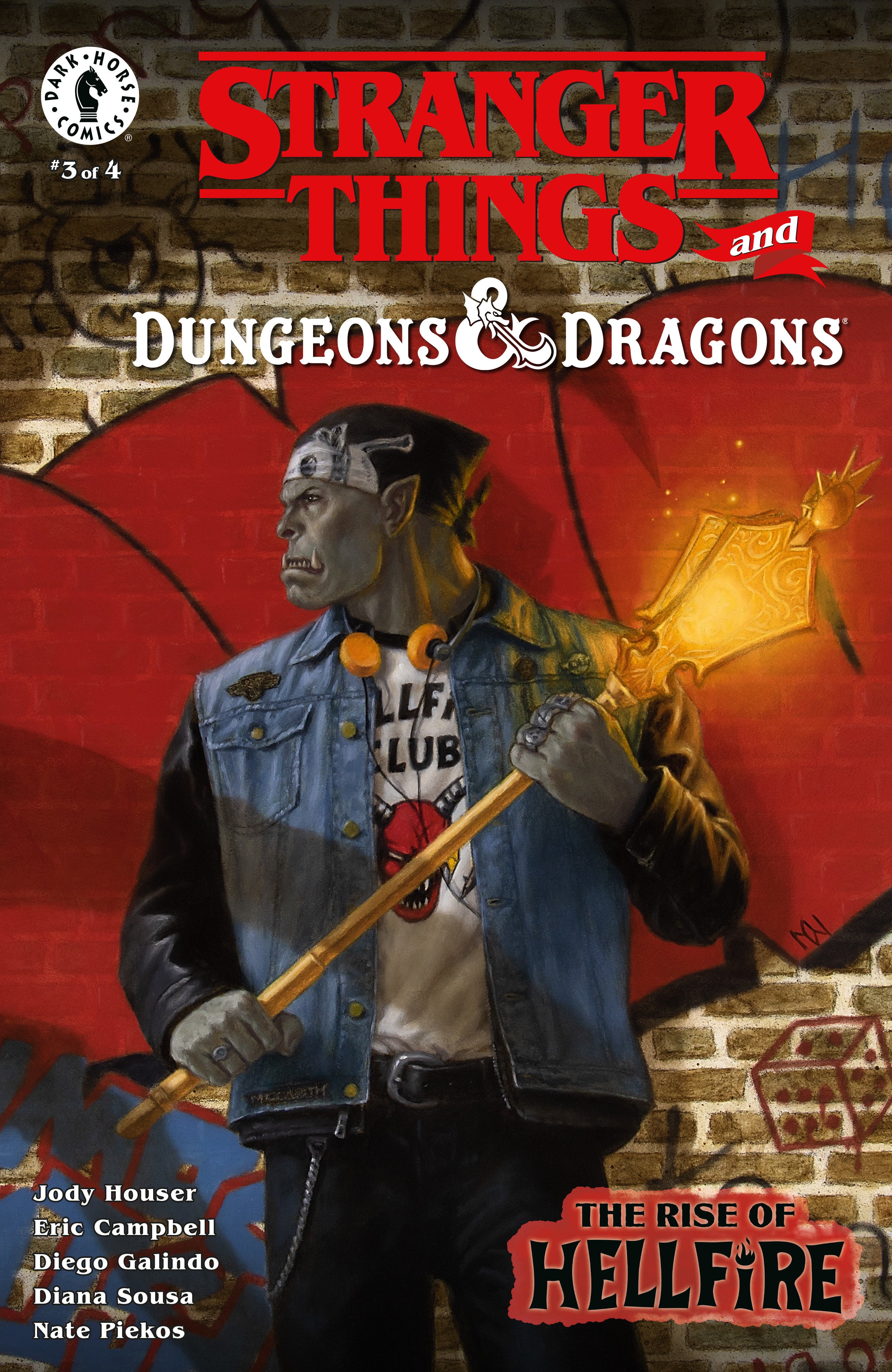 Stranger Things And Dungeons & Dragons: The Rise Of Hellfire #3 (Cover A) (Myles Wohl) | Odin's Place