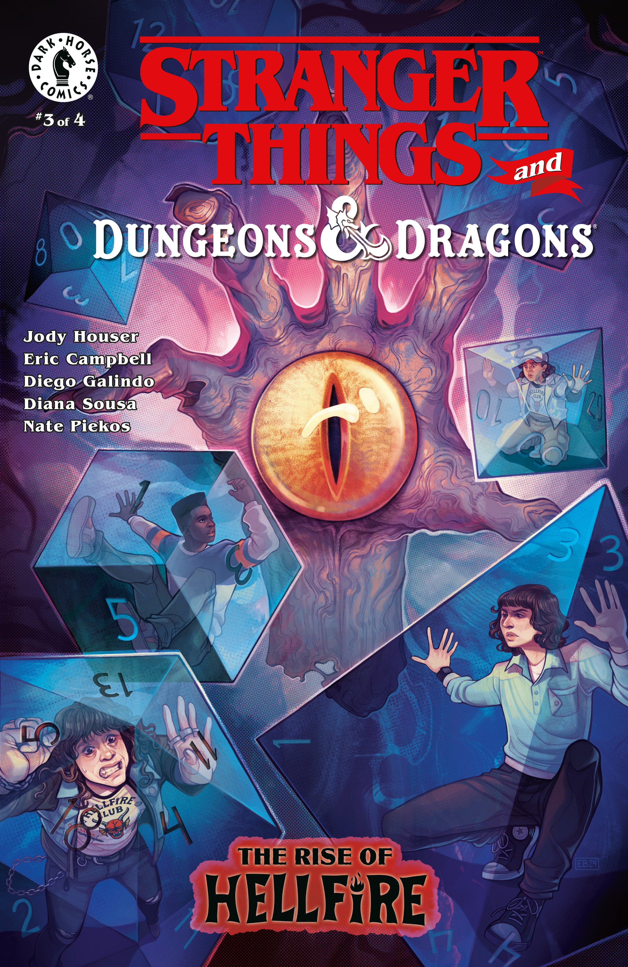 Stranger Things And Dungeons & Dragons: The Rise Of Hellfire #3 (Cover B) (Elizabeth Beals) | Odin's Place