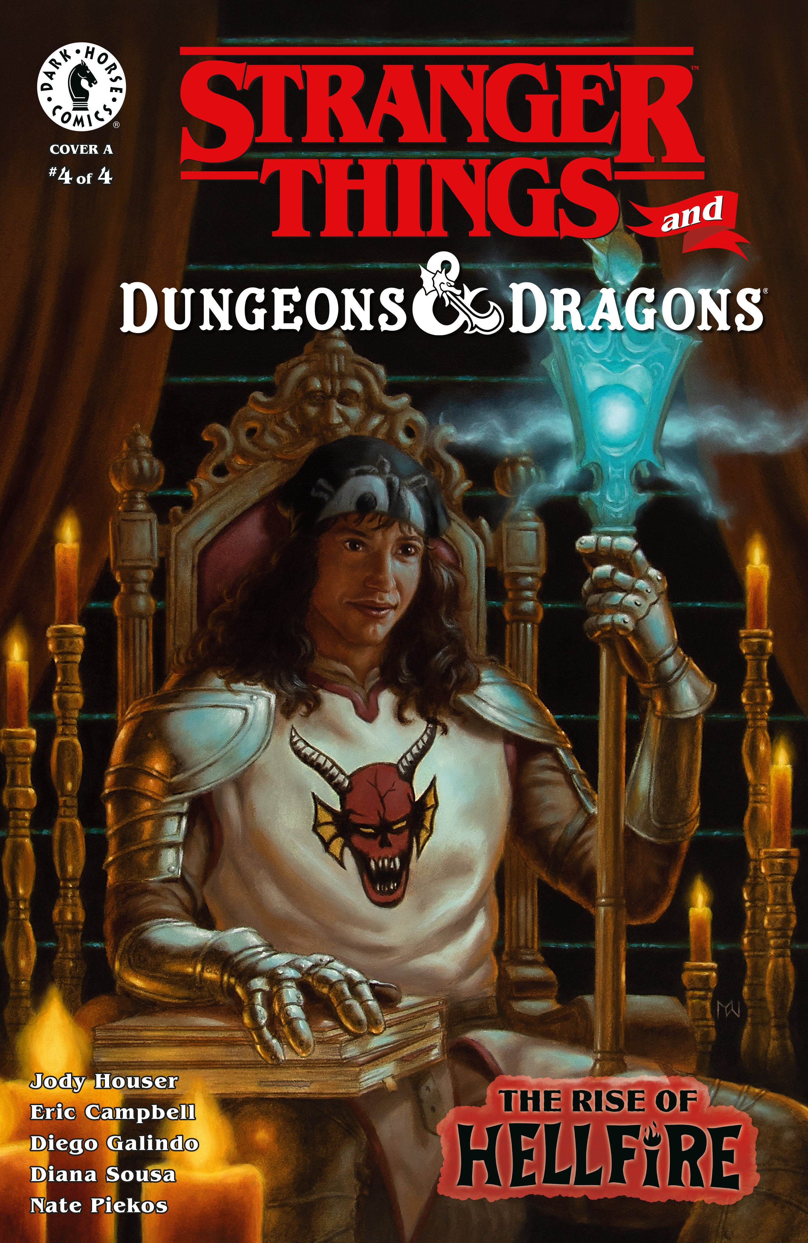 Stranger Things And Dungeons & Dragons: The Rise Of Hellfire #4 (Cover A) (Myles Wohl) | Odin's Place