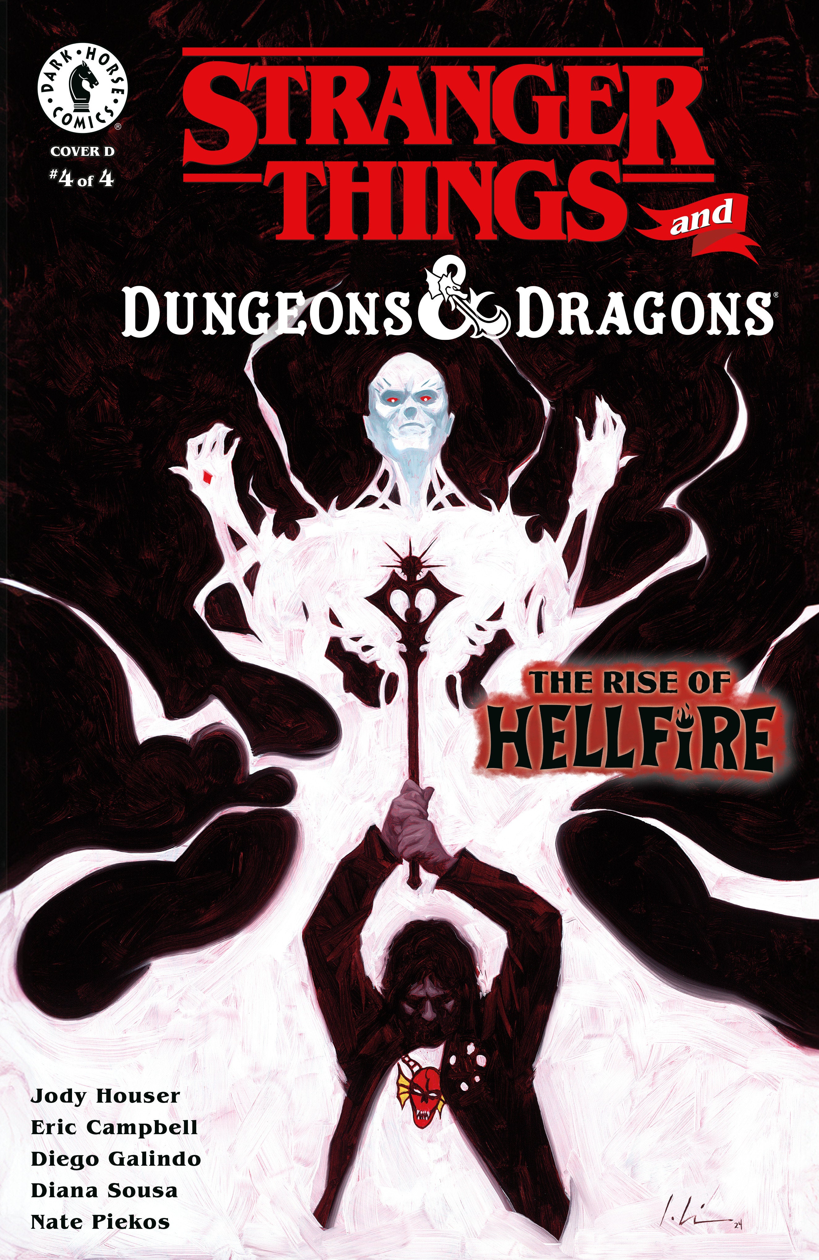 Stranger Things And Dungeons & Dragons: The Rise Of Hellfire #4 (Cover D) (Jeremy Wilson) | Odin's Place