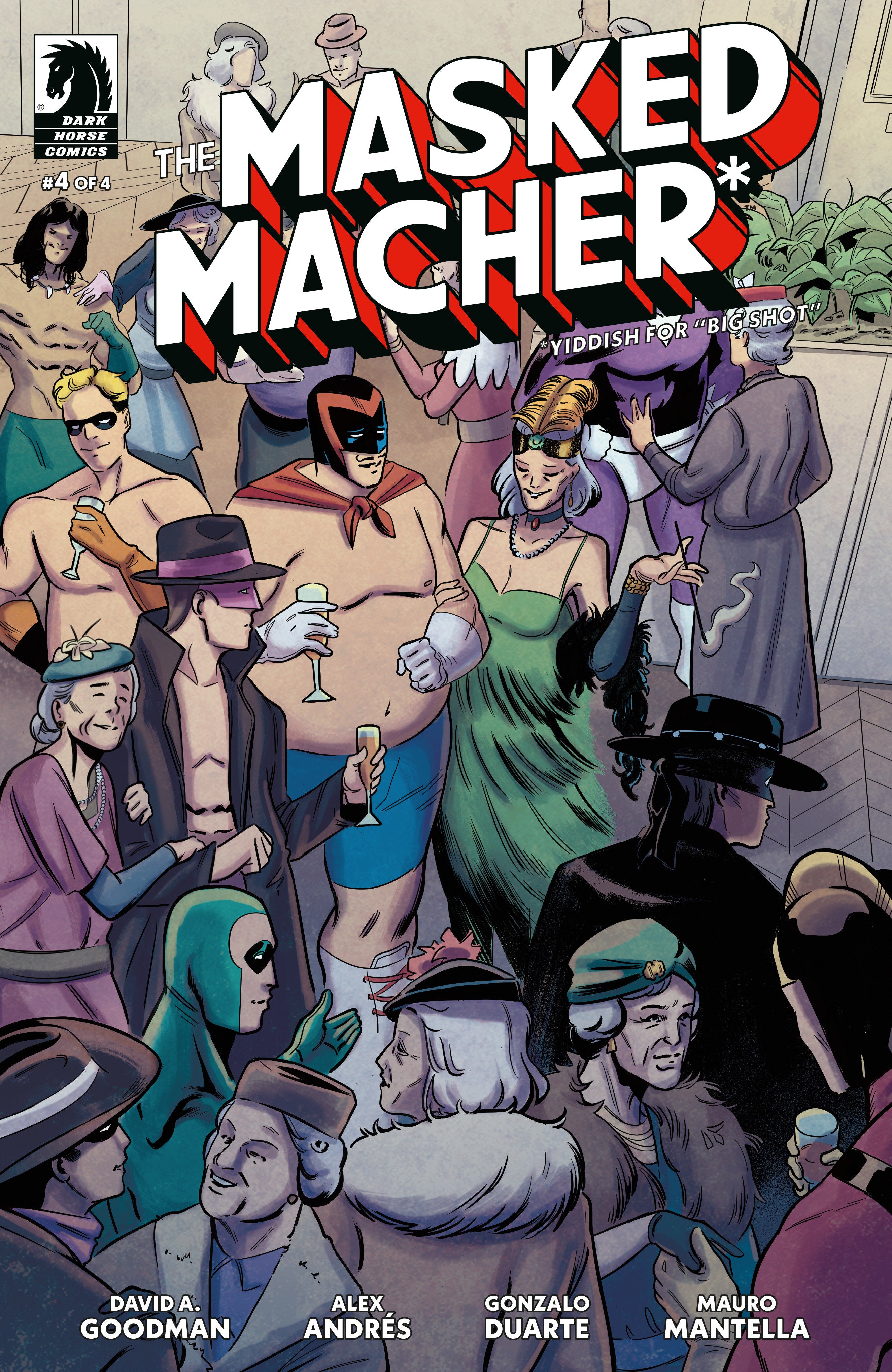 The Masked Macher #4 (Cover A) (Alex AndréS) | Odin's Place