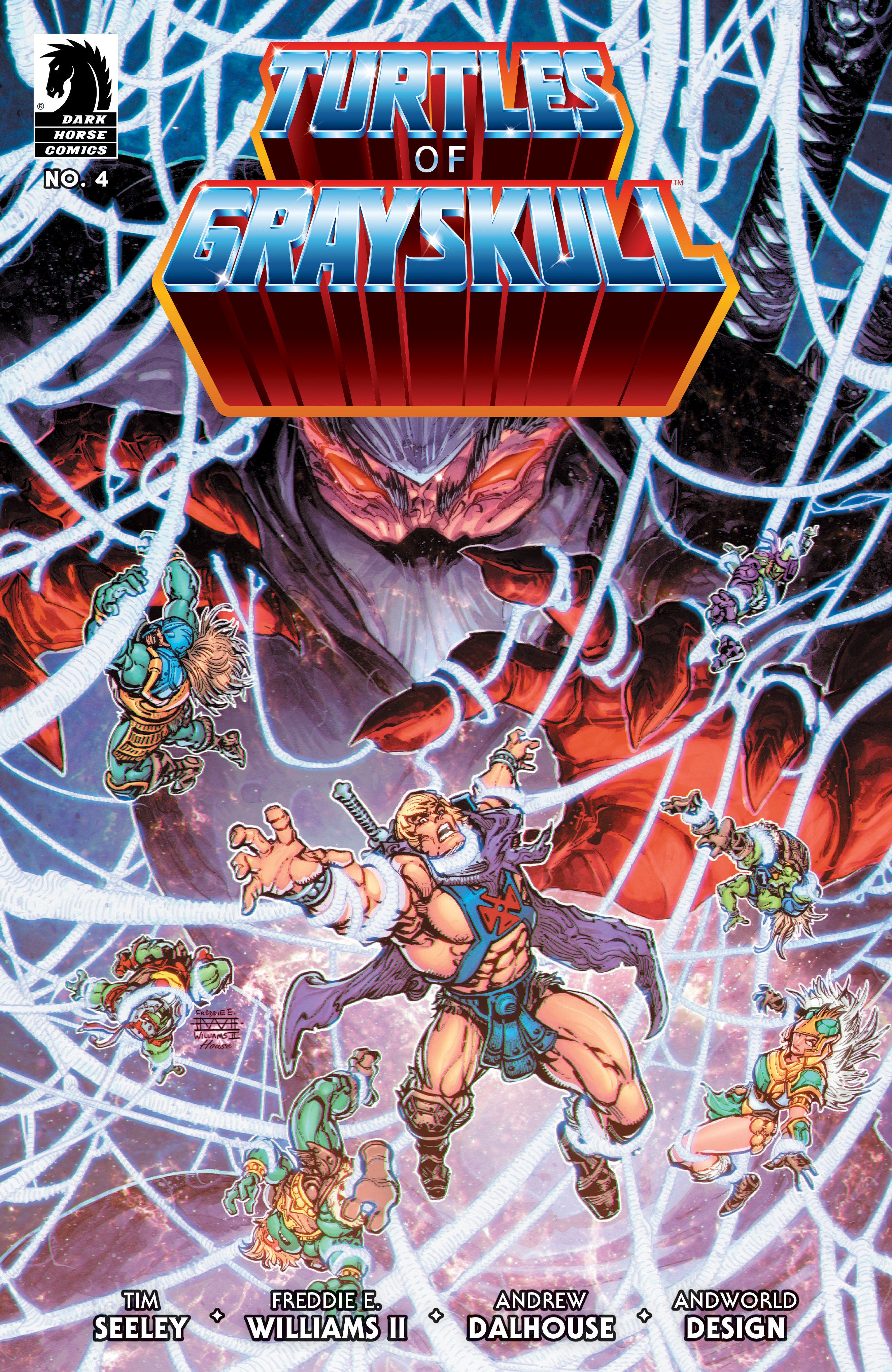 Masters Of Universe Teenage Mutant Ninja Turtles Turtles Of Grayskull #4 Cover A Willi | Odin's Place