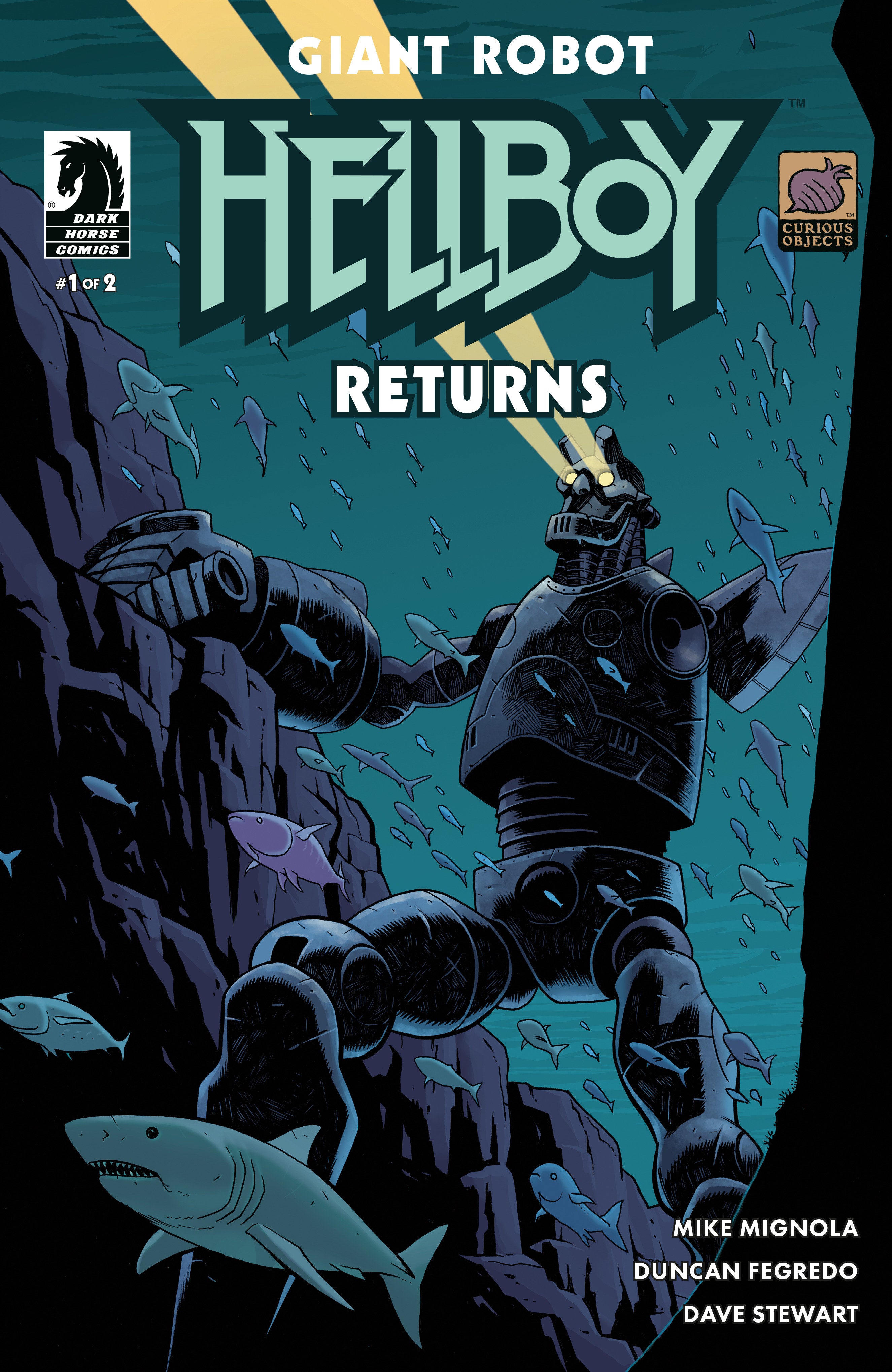 Giant Robot Hellboy Returns #1 (Cover B) (Ben Stenbeck) | Odin's Place