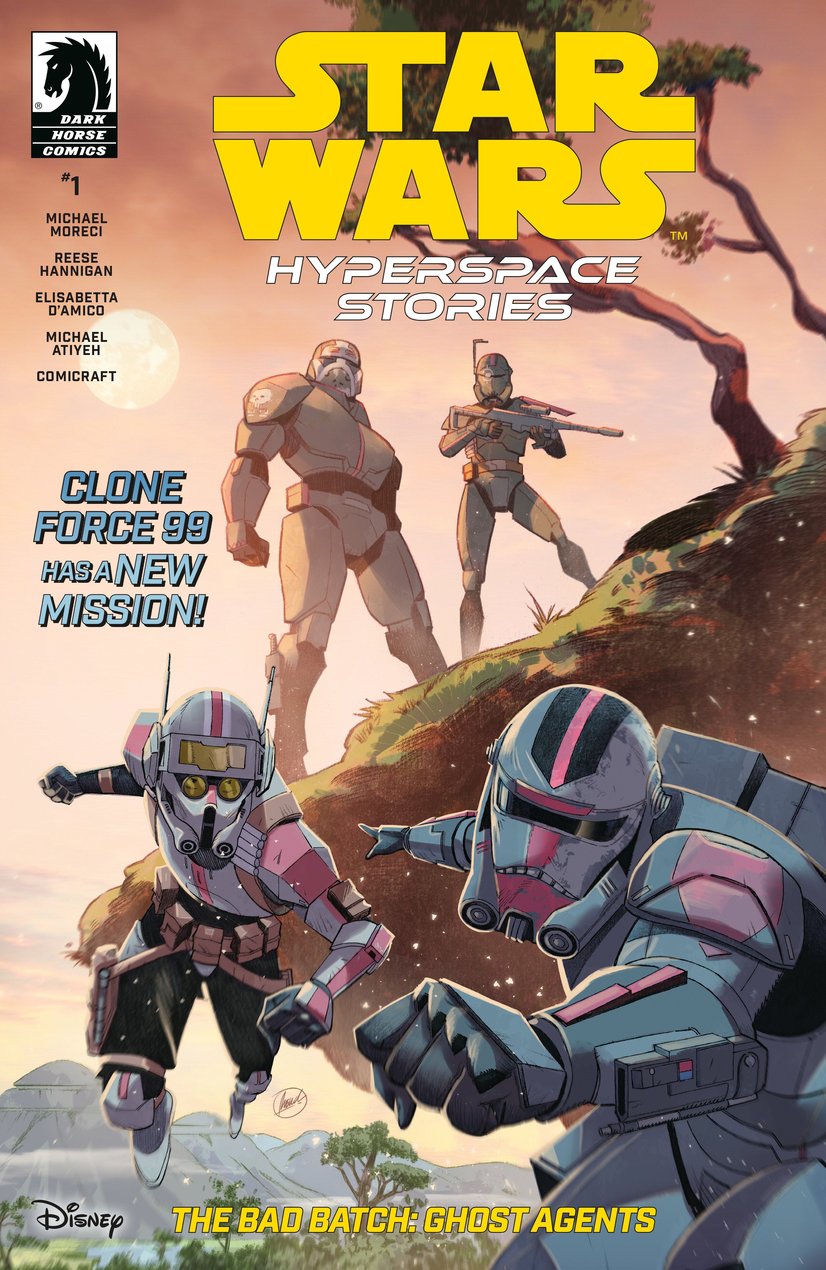 Star Wars Bad Batch Ghost Agents #1 Cover B Carlomagno | Odin's Place