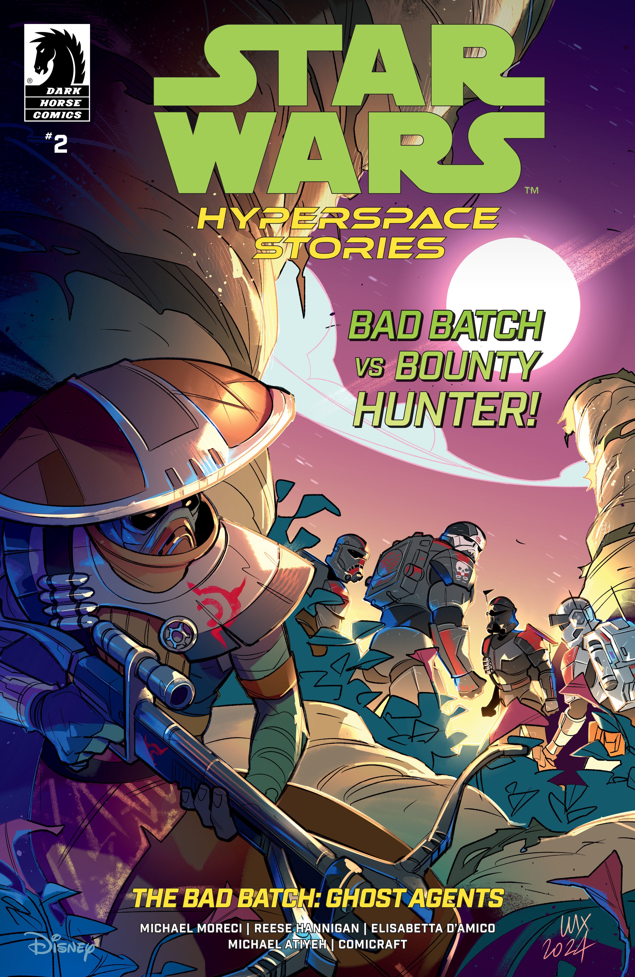 Star Wars: Hyperspace Stories-The Bad Batch--Ghost Agents #2 (Cover A) (Valeria Favoccia) | Odin's Place