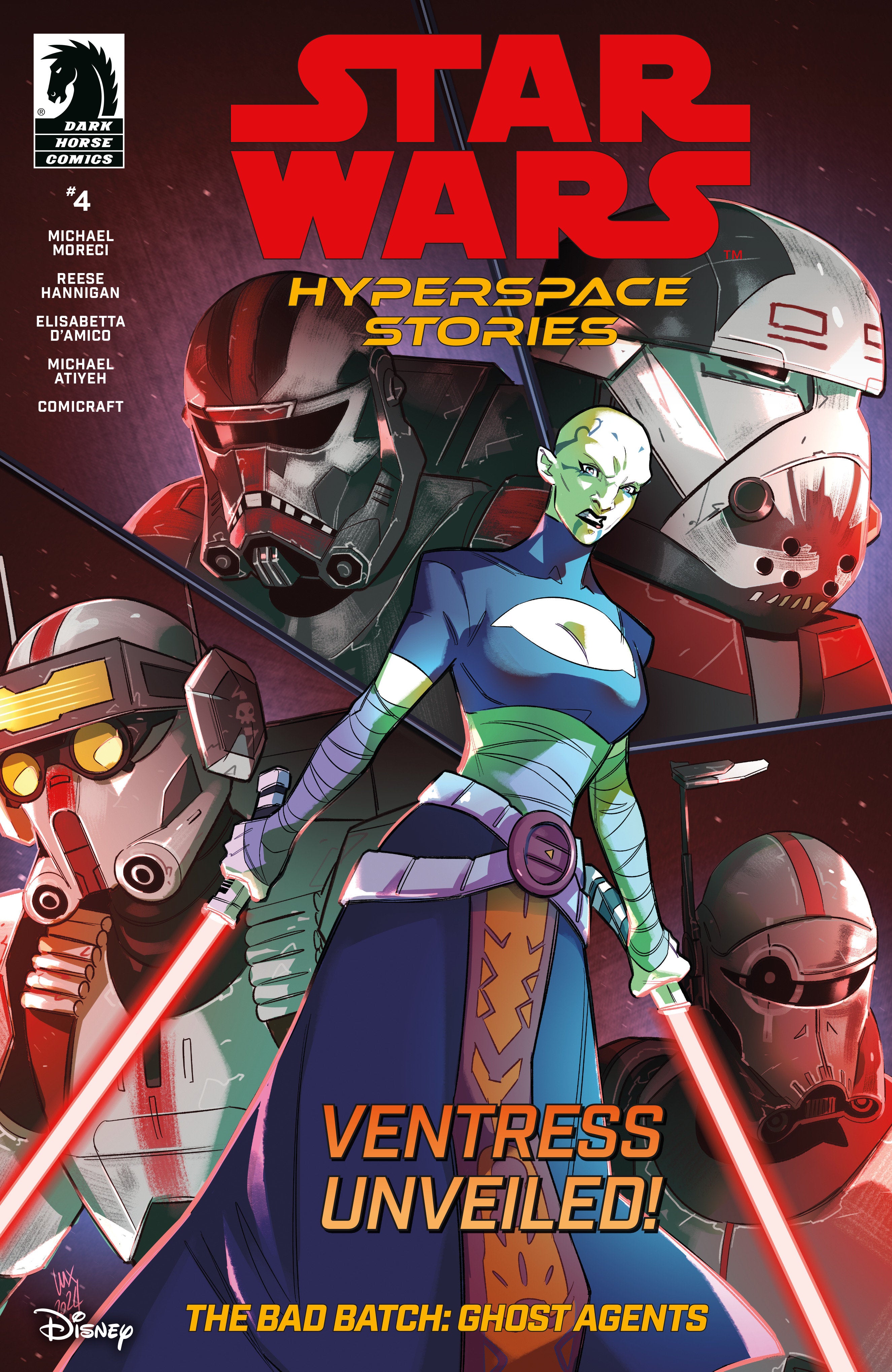 Star Wars Bad Batch Ghost Agents #4 Cover A Favoccia | Odin's Place