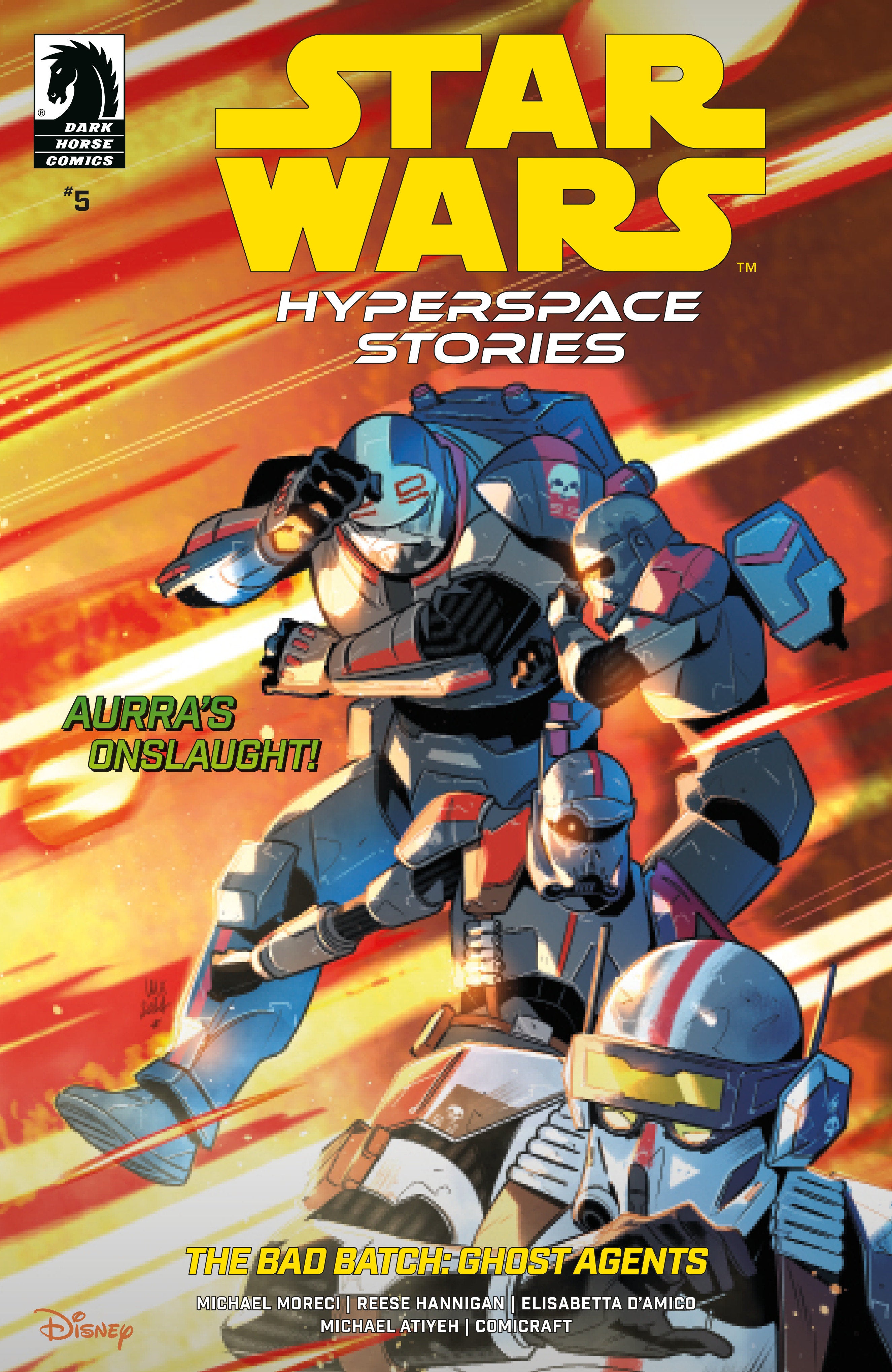 Star Wars: Hyperspace Stories: The Bad Batch--Ghost Agents #5 (Cover A) (Valeria Favoccia) | Odin's Place
