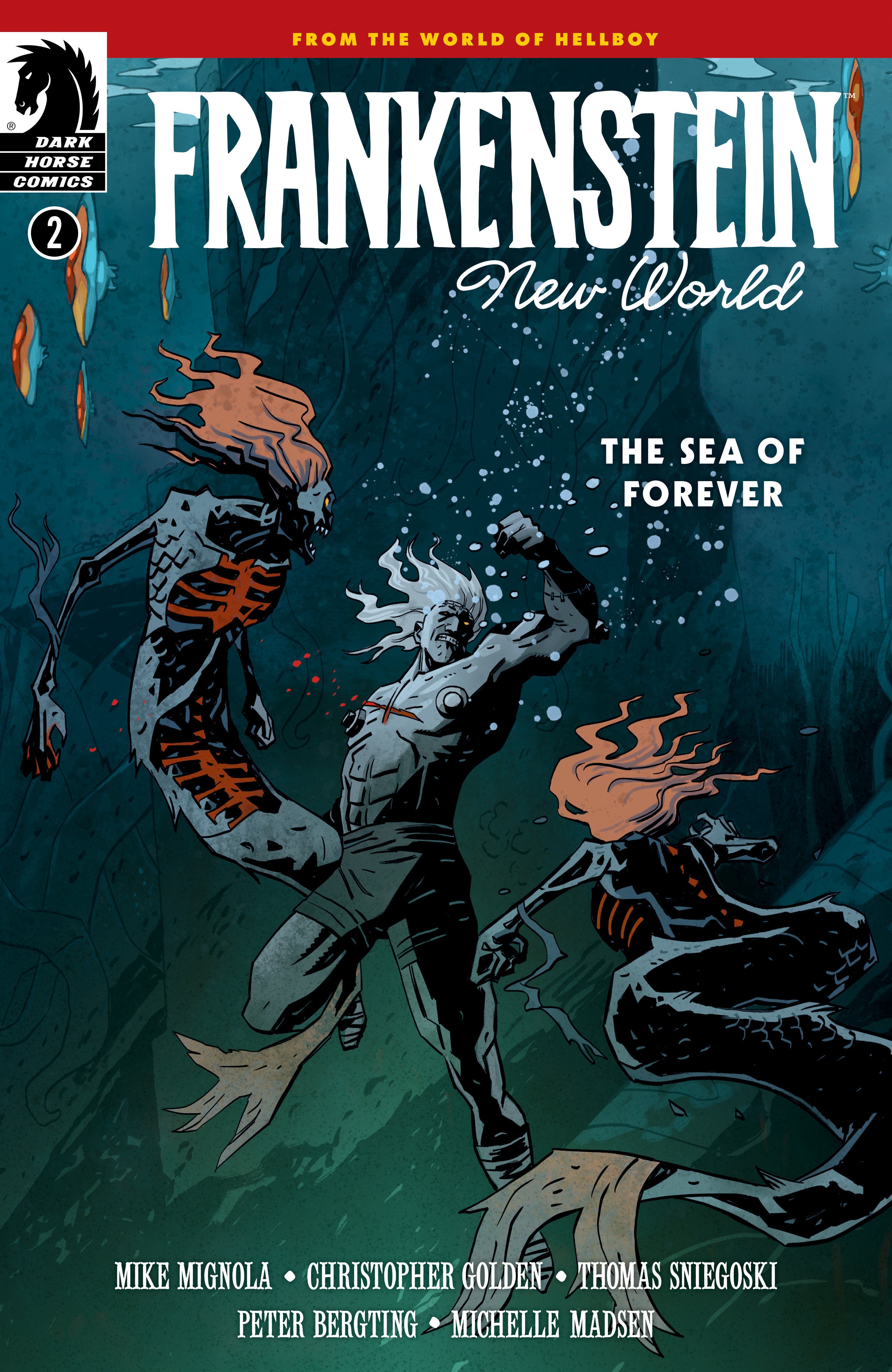 Frankenstein: New World--The Sea Of Forever #2 (Cover A) (Peter Bergting) | Odin's Place