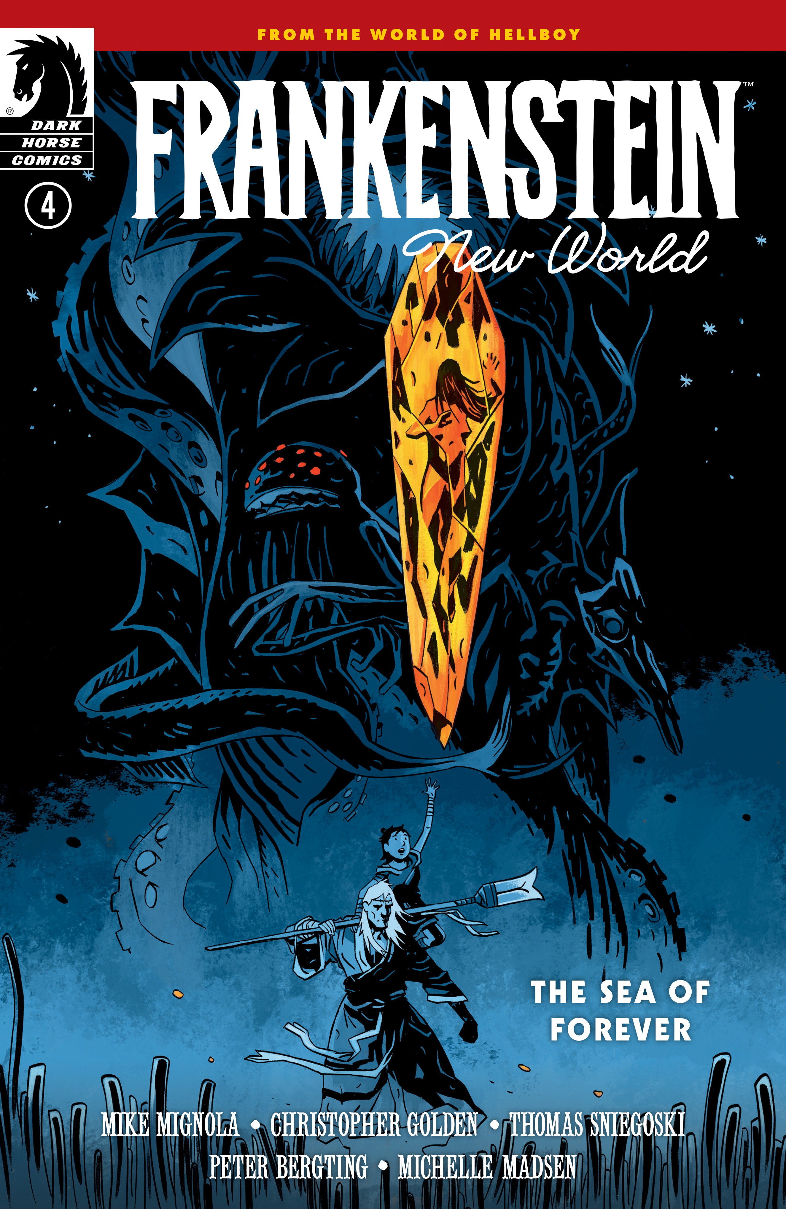 Frankenstein: New World--The Sea Of Forever #4 (Cover A) (Peter Bergting) | Odin's Place