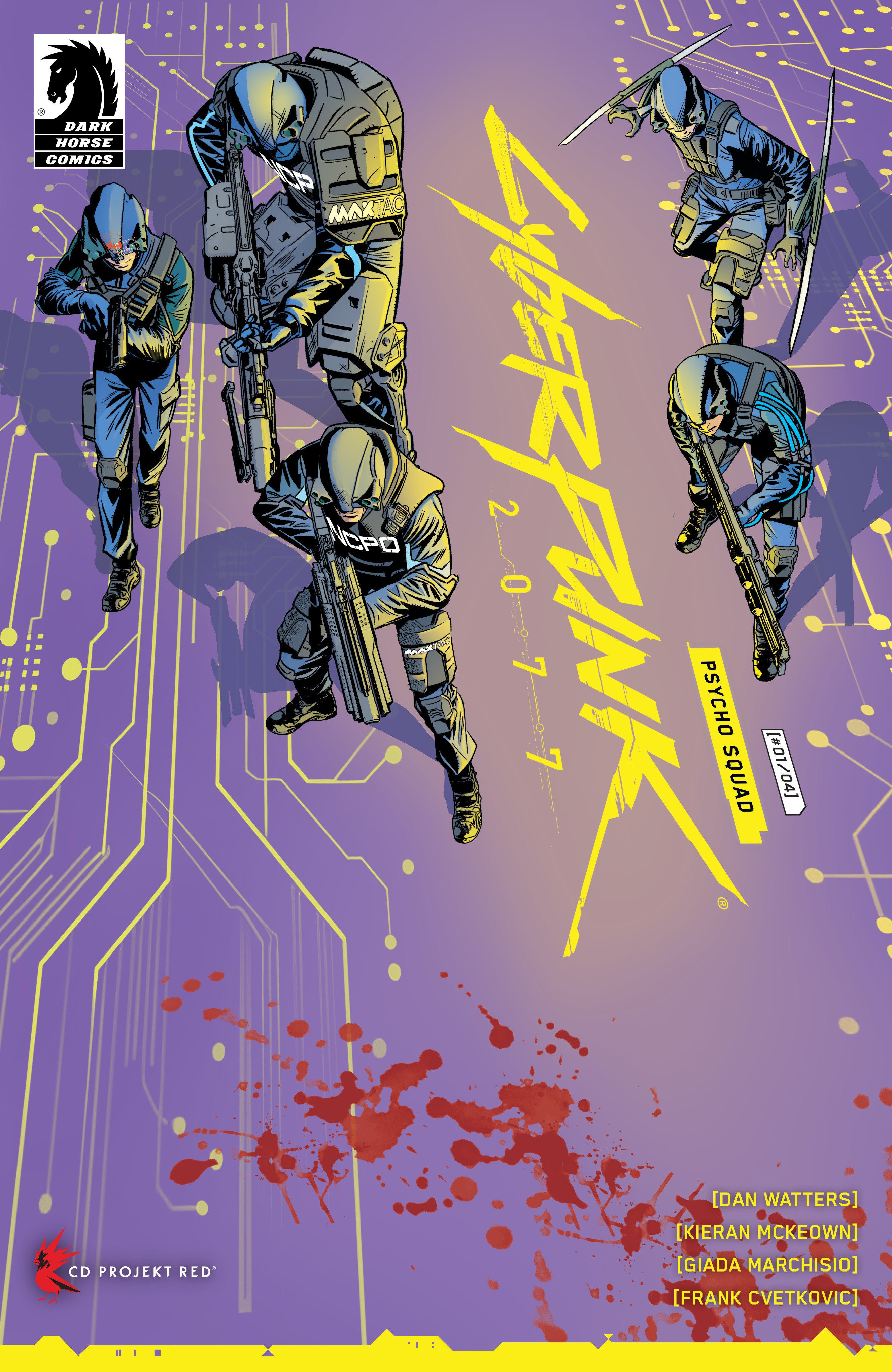 Cyberpunk 2077: Psycho Squad #1 (Cover A) (Kieran Mckeown) | Odin's Place