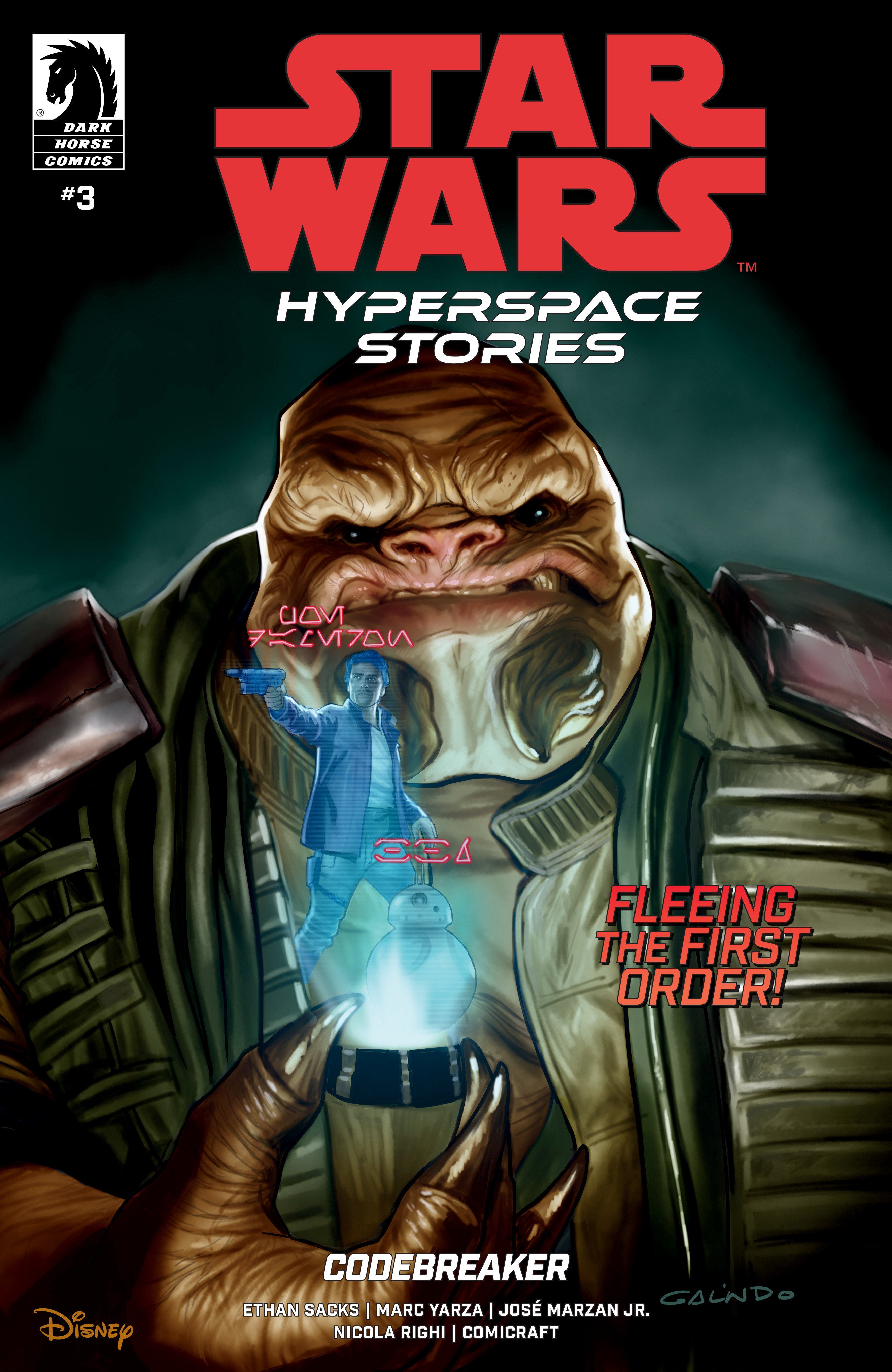 Star Wars: Hyperspace Stories--Codebreaker #3 (Cover A) (Diego Galindo) | Odin's Place