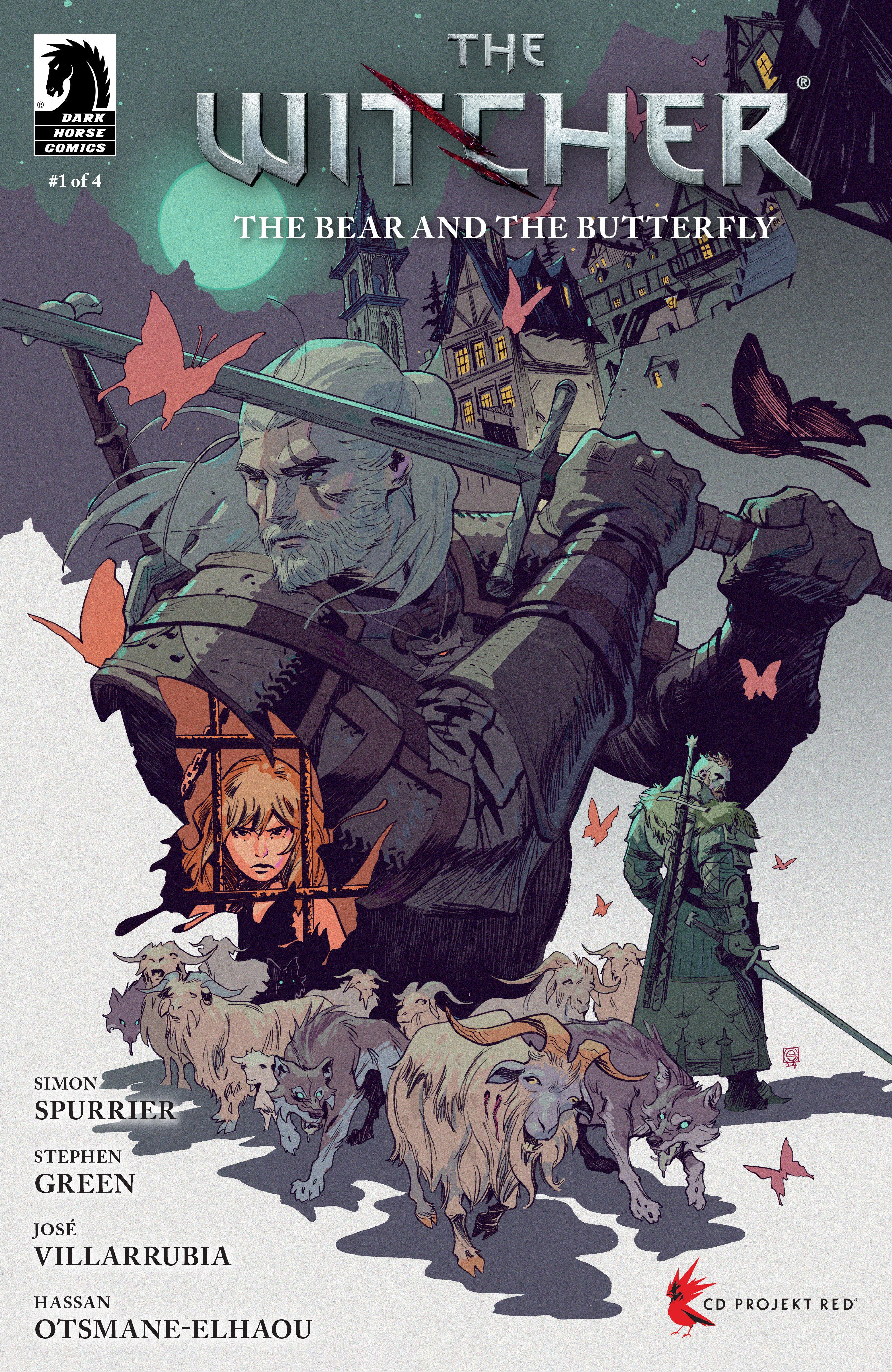 Witcher Bear & Butterfly #1 Cover A Green | Odin's Place