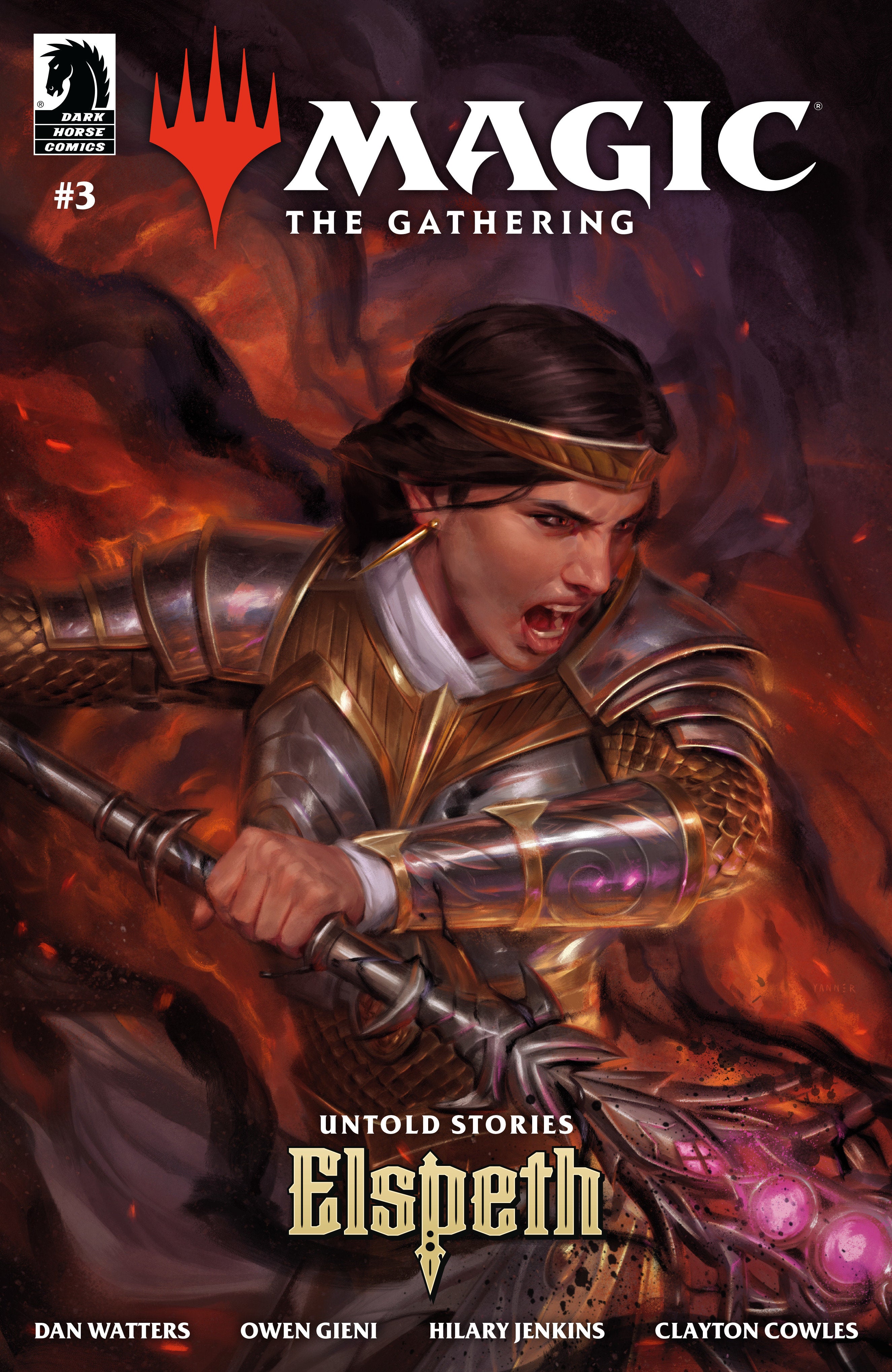 Magic: The Gathering: Untold Stories  Elspeth #3 (Cover C) (Kieran Yanner) | Odin's Place