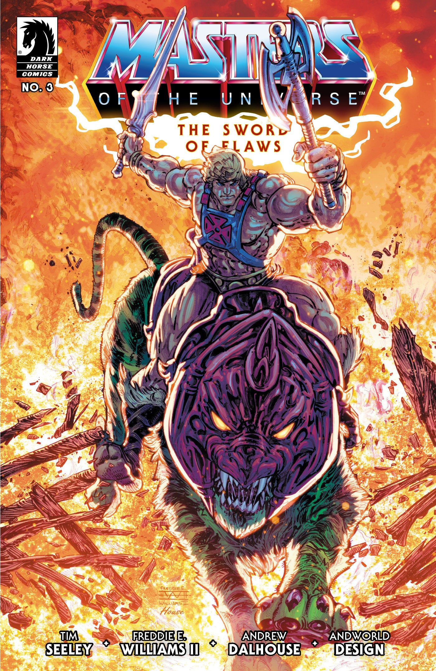 He Man And The Masters Of The Universe #3: The Sword Of Flaws Part 3 (Cover A) (Freddie E. Williams II) | Odin's Place