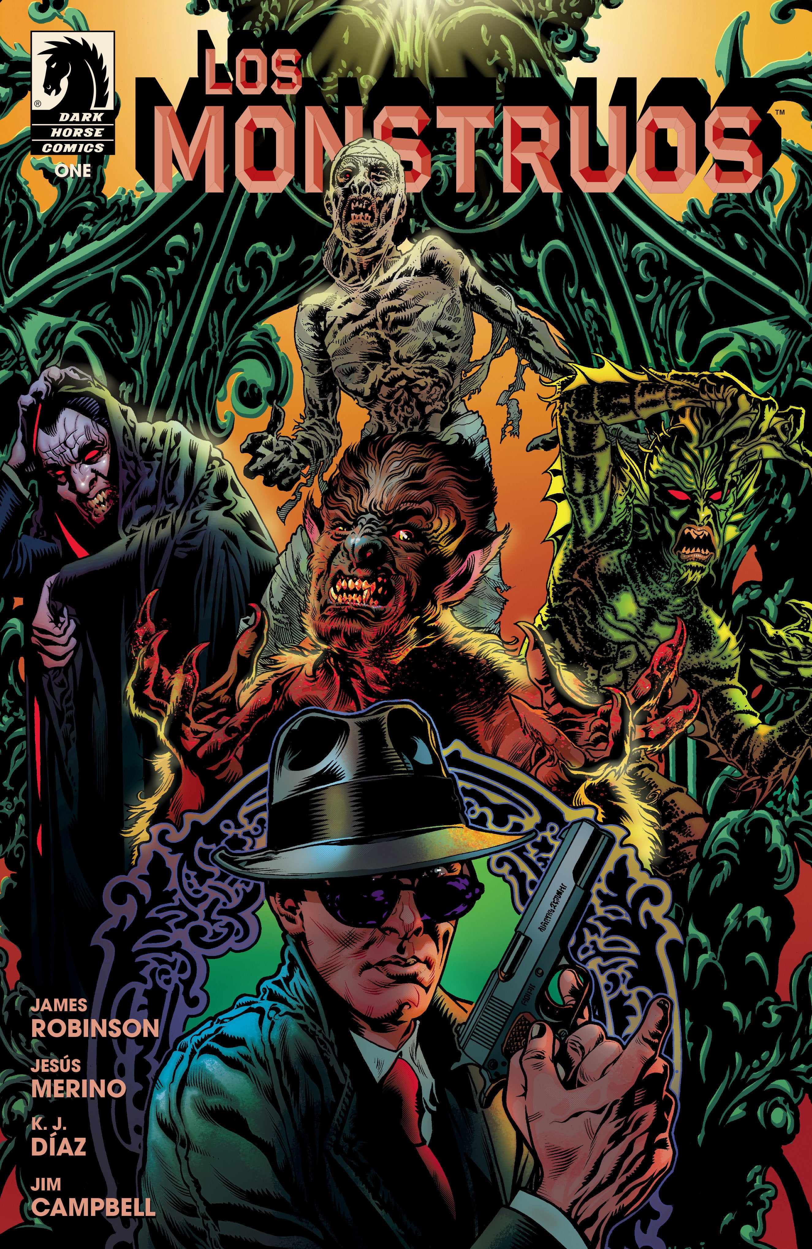 Los Monstruos #1 (Cover B) (Tony Harris) | Odin's Place
