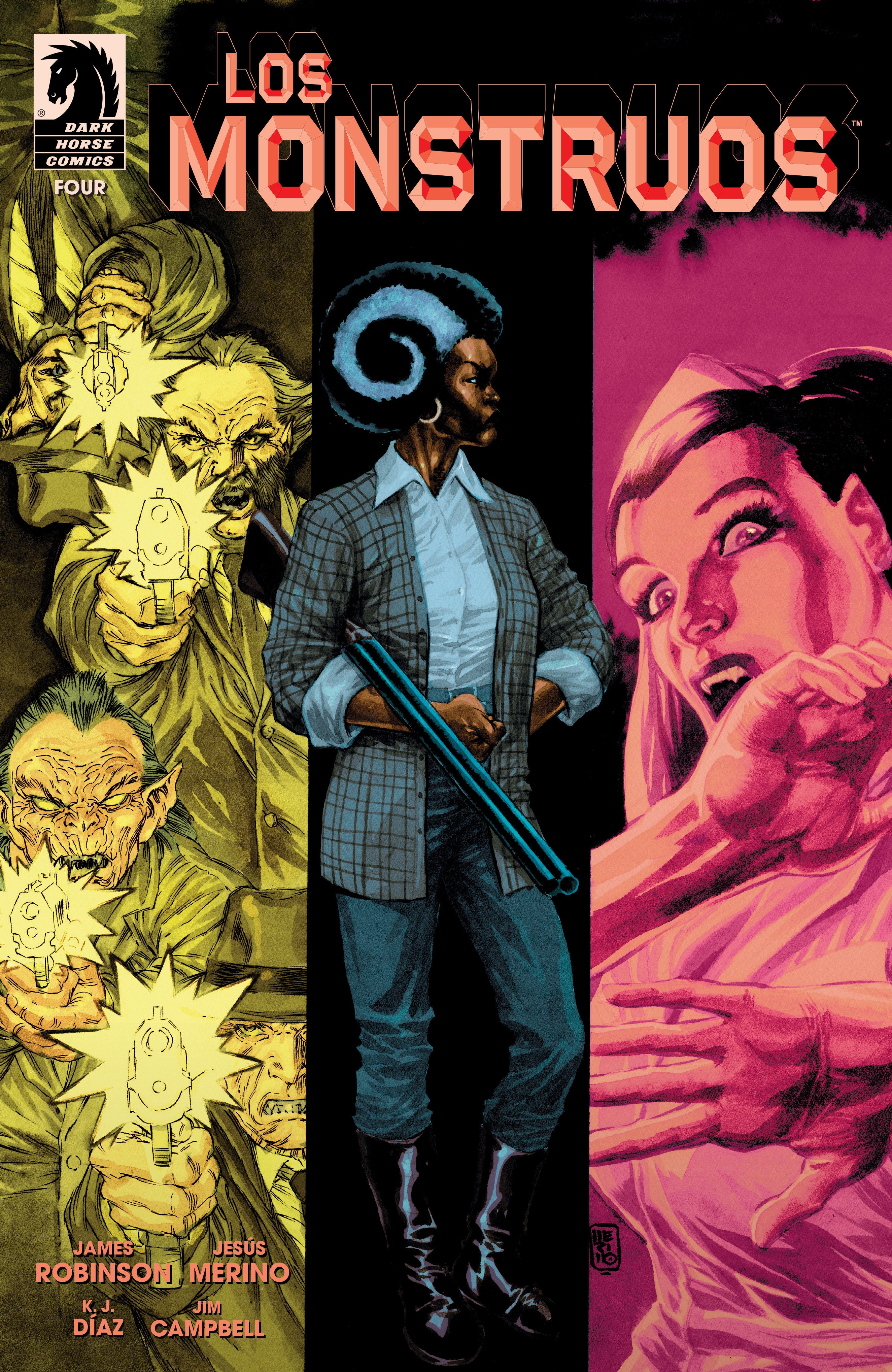 Los Monstruos #4 (Cover A) (Jesus Merino) | Odin's Place